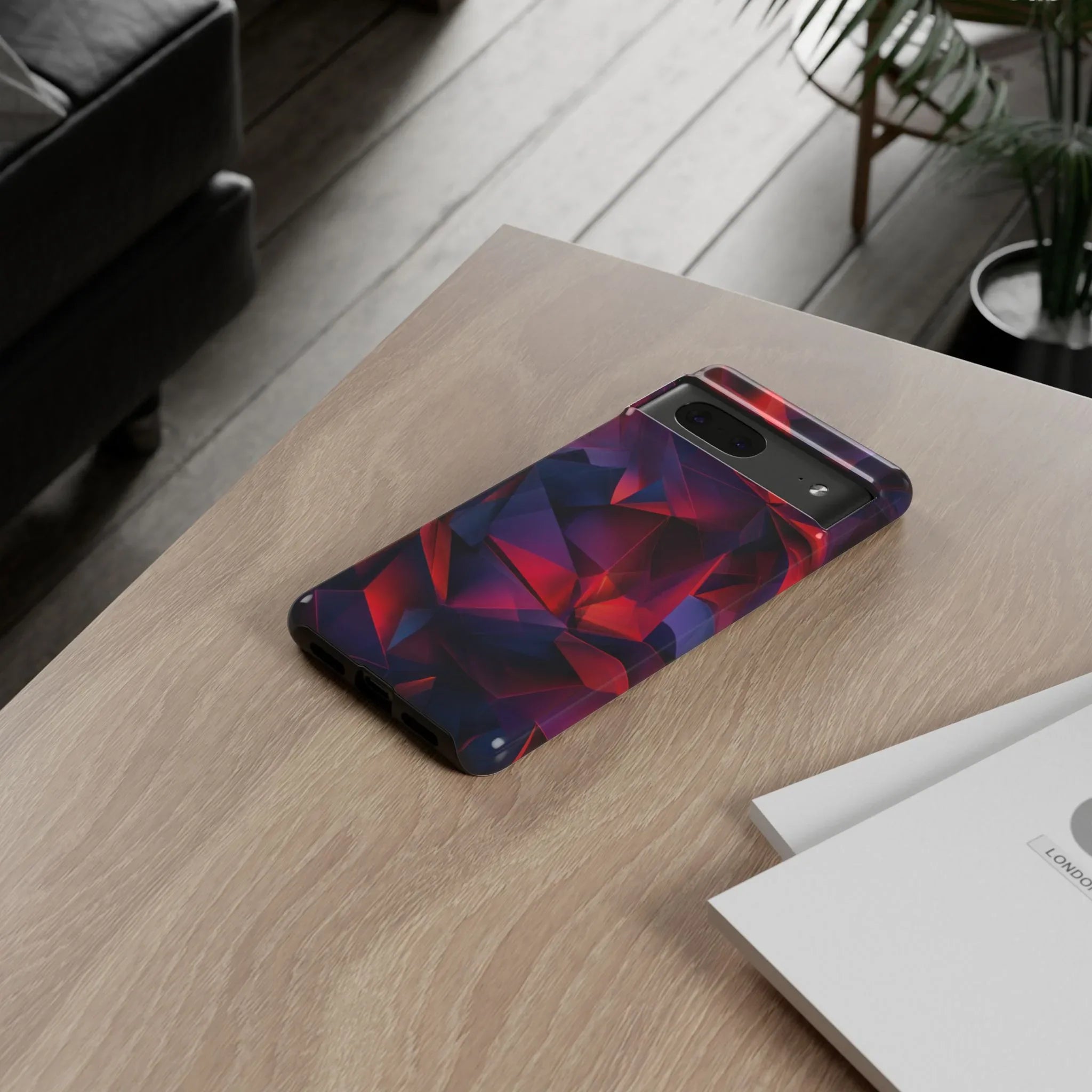 Crystalline Prism Phone Case for iPhone 8-17 and Google Pixel up to 9 - KARARMDESIGN