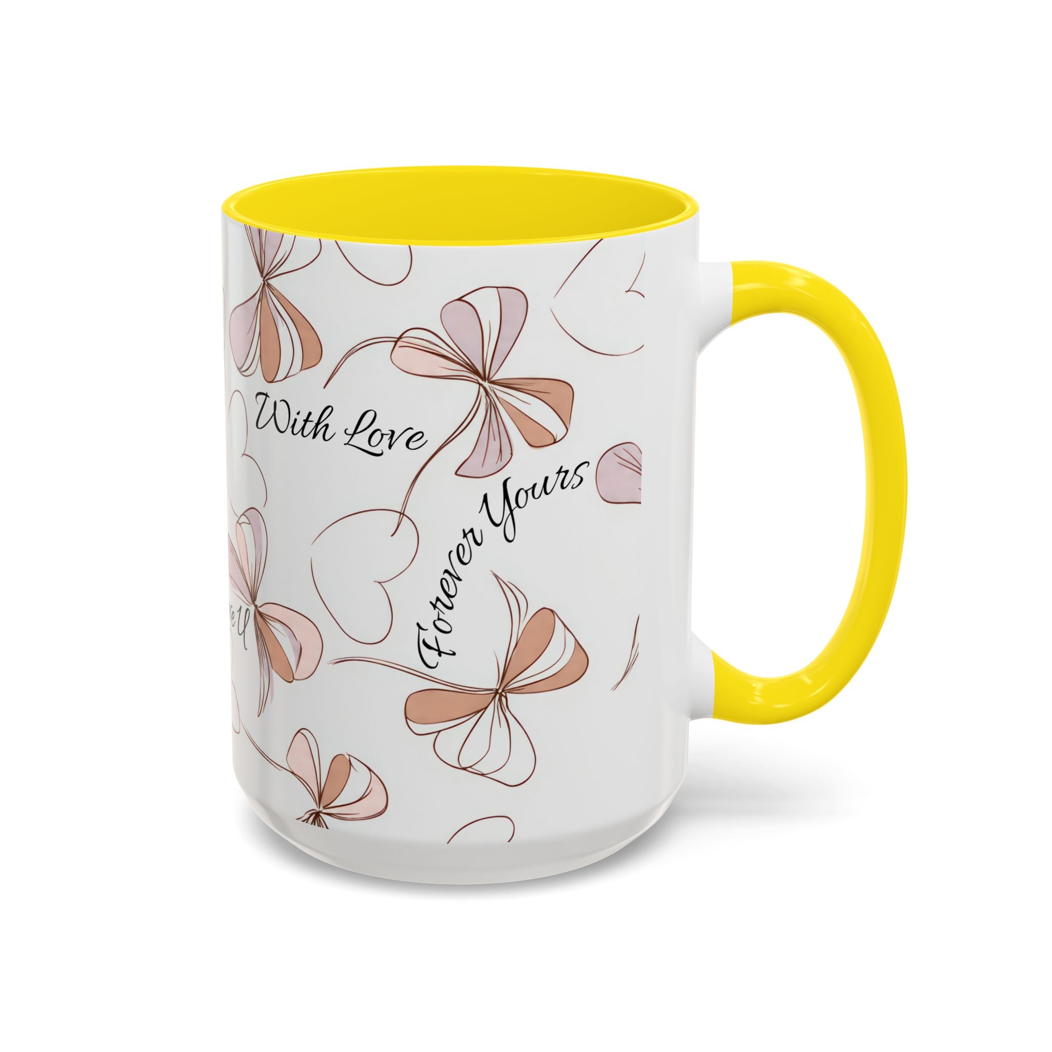 Love Messages Accent Coffee Mug (11, 15oz)
