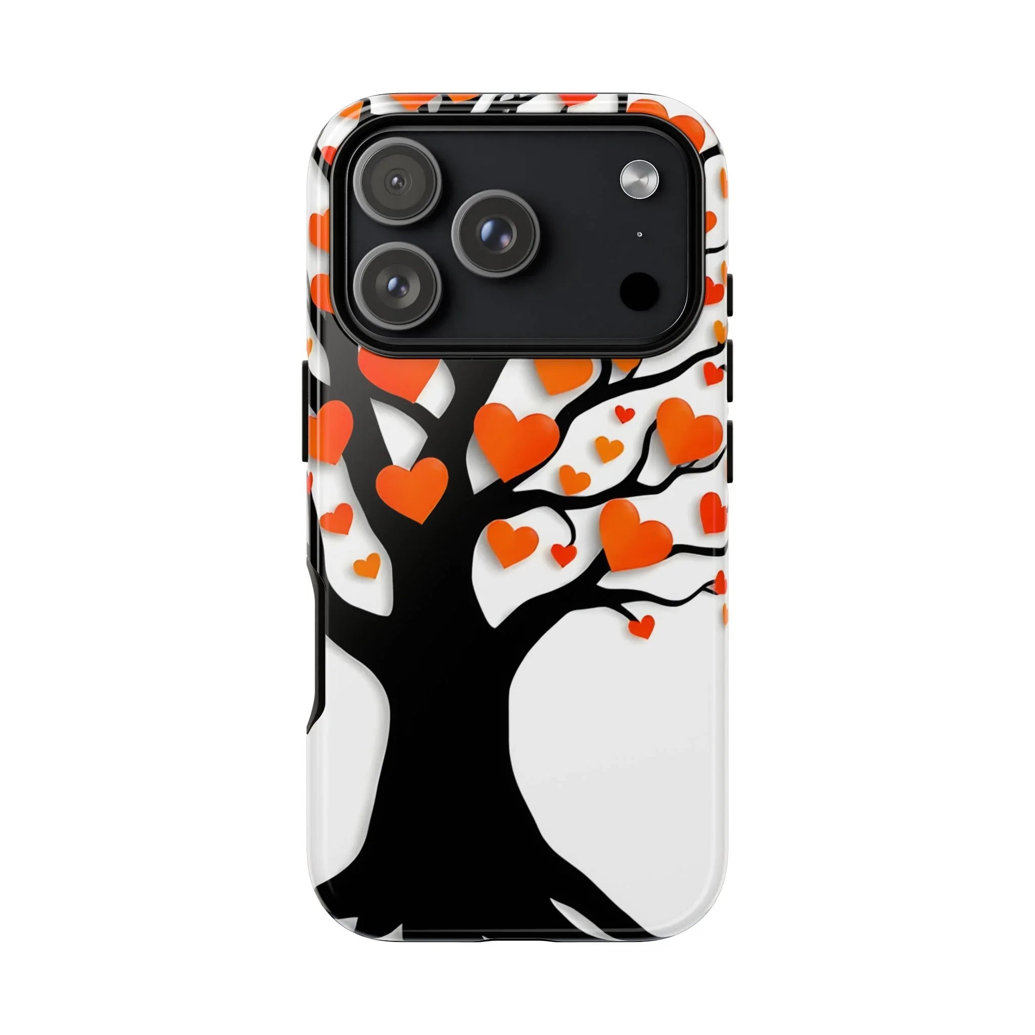 Heart Design Phone Case for iPhone 11–17 and Galaxy S20–S25 - KARARMDESIGN