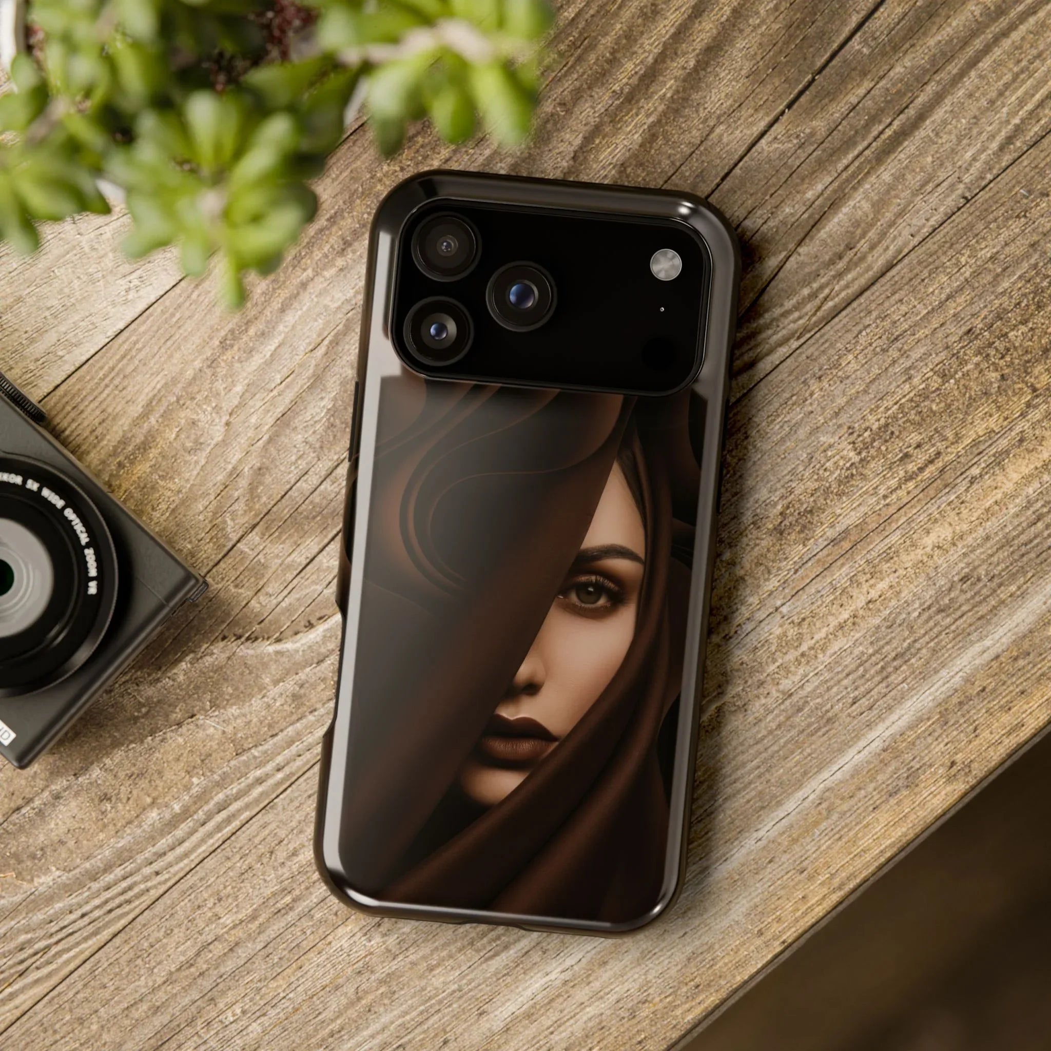 Mystery Woman Phone Case for iPhone 17, Air, Pro, Pro Max - KARARMDESIGN