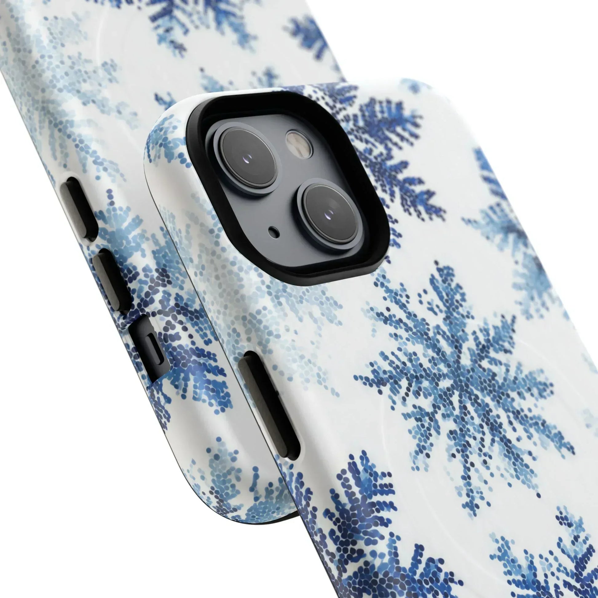 Snowflake Elegance Phone Case for iPhone 13-17 - KARARMDESIGN