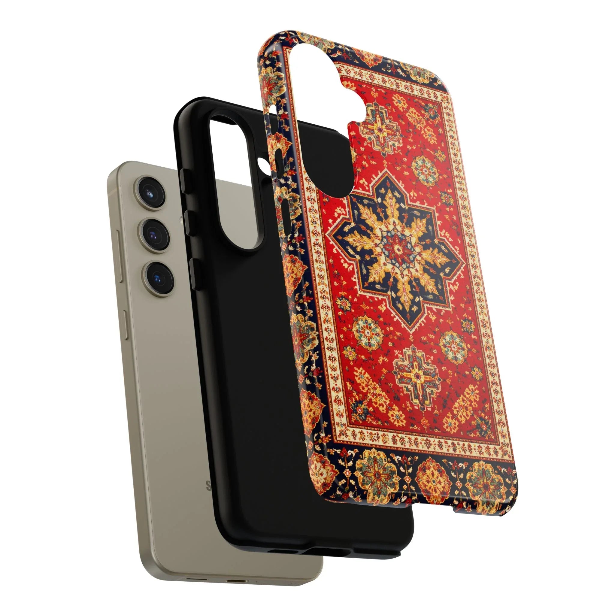 Armenian Carpet Design Phone Case for Galaxy and Pixel - KARARMDESIGN