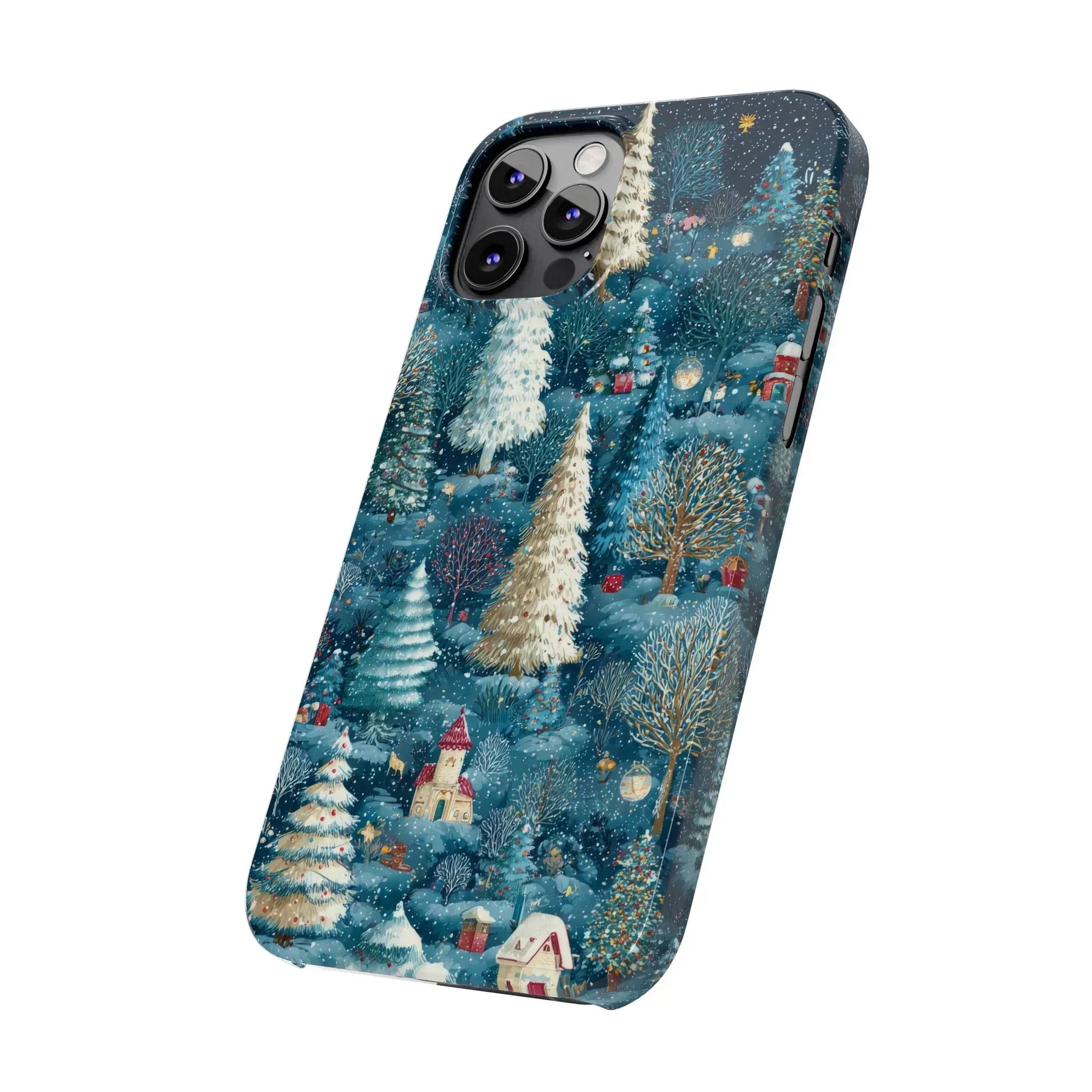 Frosty Forest Phone Case for iPhone 11-17 - KARARMDESIGN