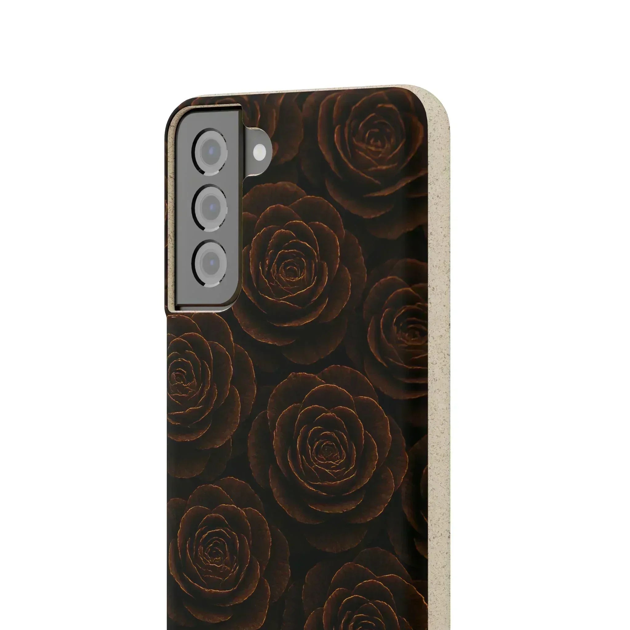 Wooden Roses Phone Case for iPhone 11-16 and Samsung Galaxy S20-S22 - KARARMDESIGN