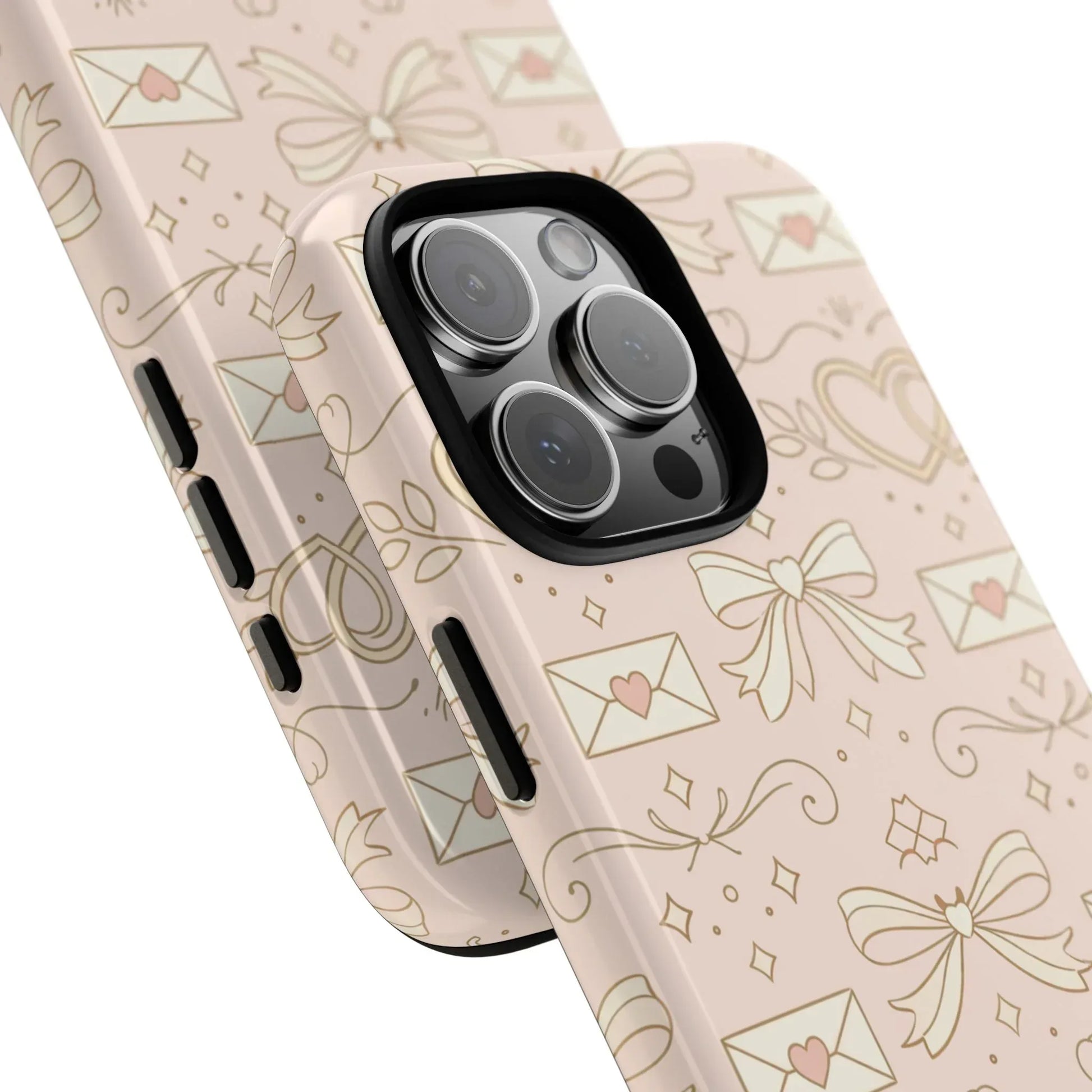 Sweet Romance Tough Phone Case for iPhone 11–17 & Galaxy S10–S25 - KARARMDESIGN