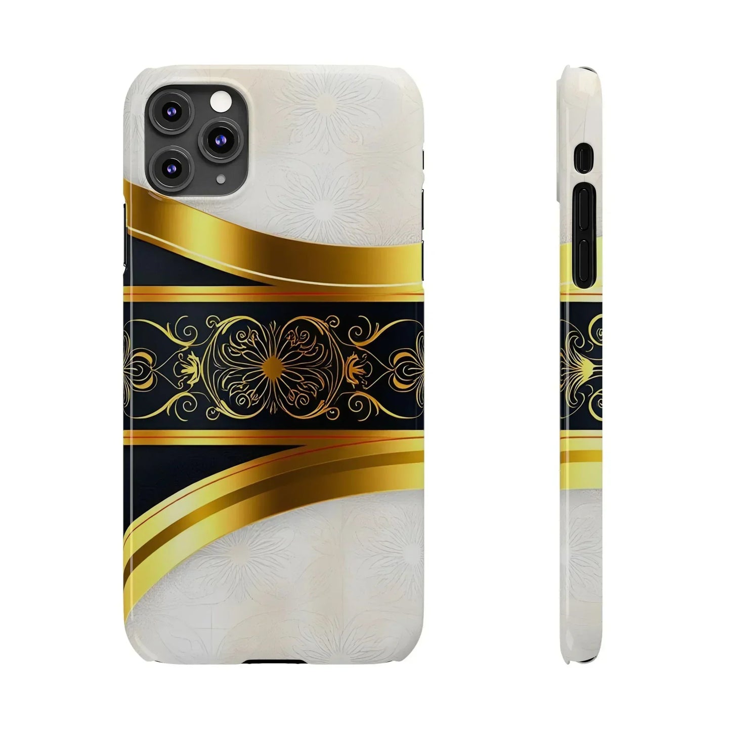 Baroque Gold Floral Phone Case for iPhone and Samsung - KarArmDesign