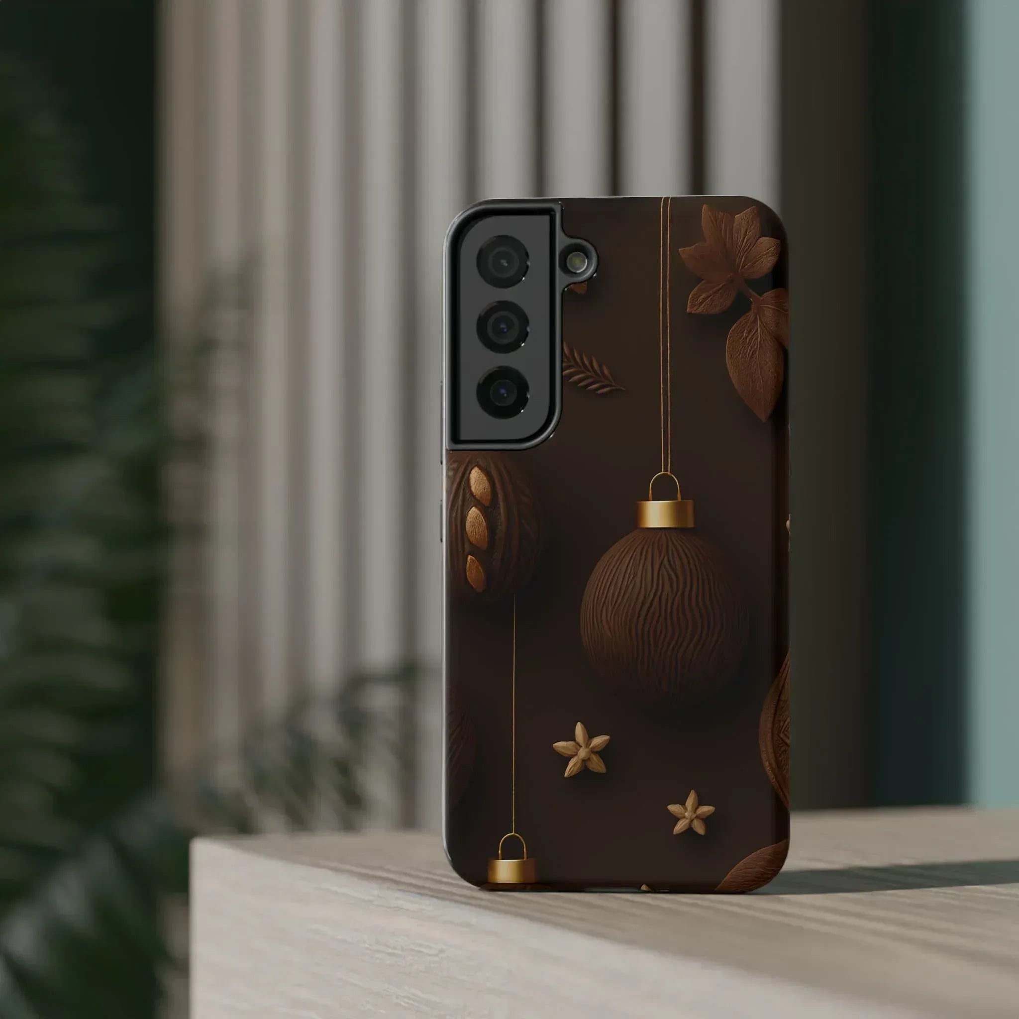 Chocolate Ornaments Phone Case for iPhone 11-17 and Galaxy S21-S22 - KARARMDESIGN