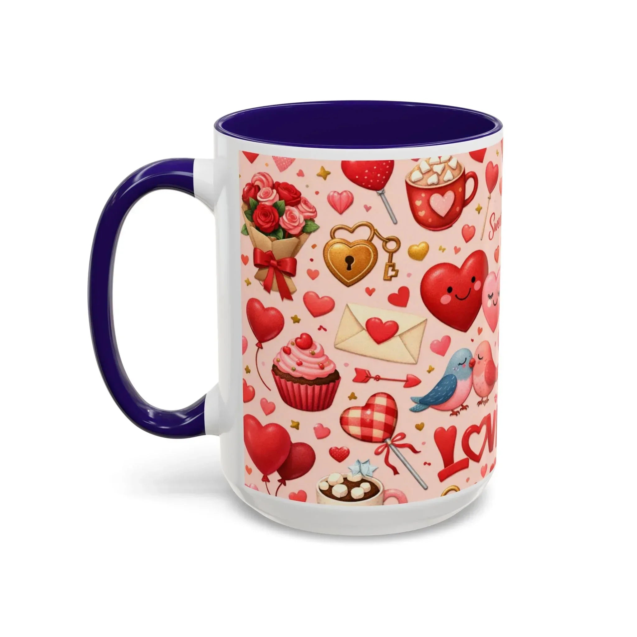 Sweetheart Love Mug - Colorful Mugs (11oz, 15oz) - KARARMDESIGN
