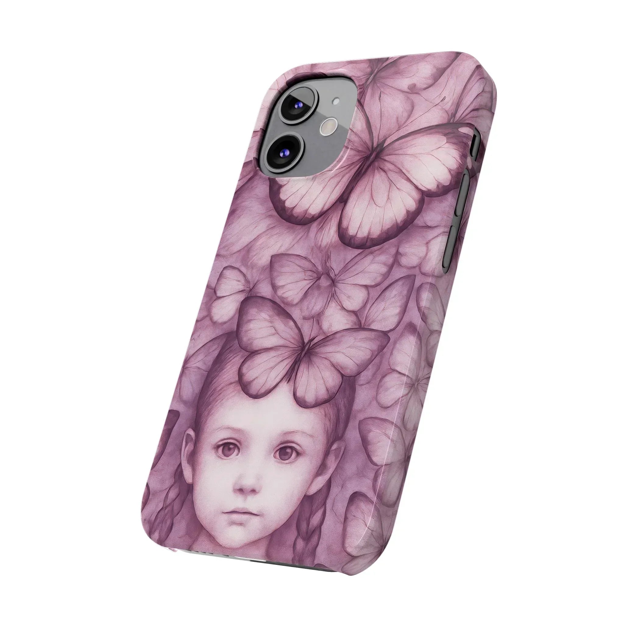 Mystic Girl Phone Case for iPhone 7-17 Models - KARARMDESIGN