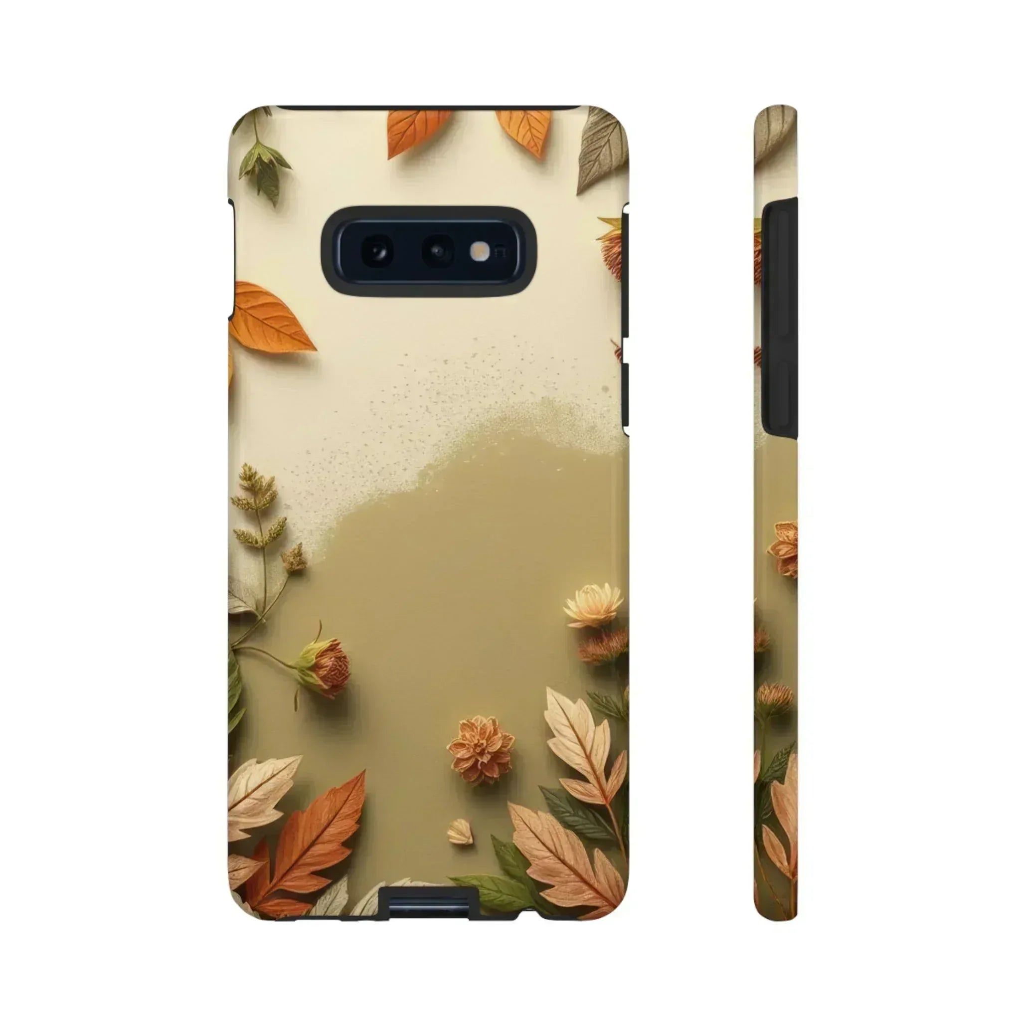 Autumn Leaves Phone Case for iPhone 8–16 and Galaxy S10–S25 - KARARMDESIGN
