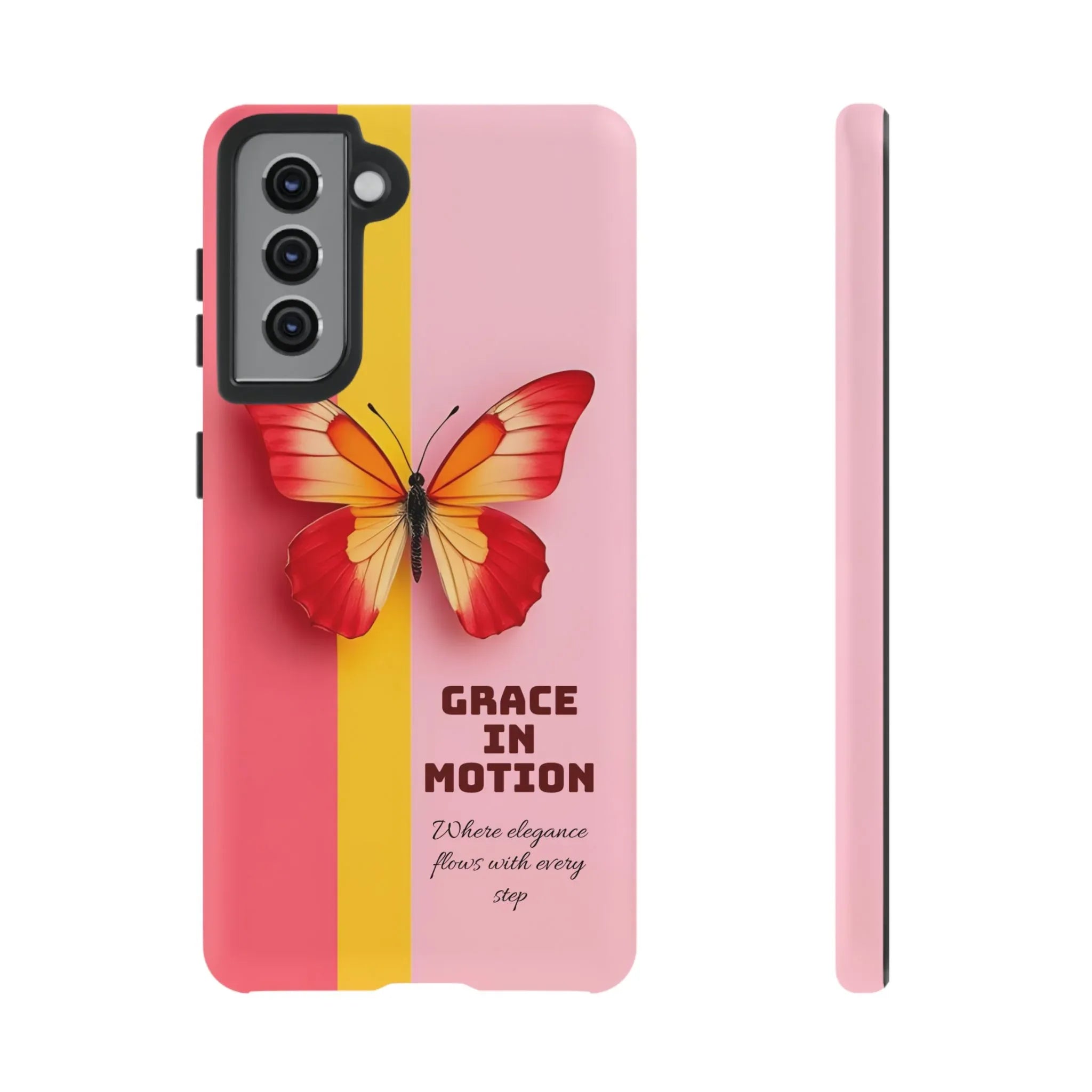 Grace in Motion – Elegant Phone Case for iPhone, Galaxy & Pixel - KARARMDESIGN