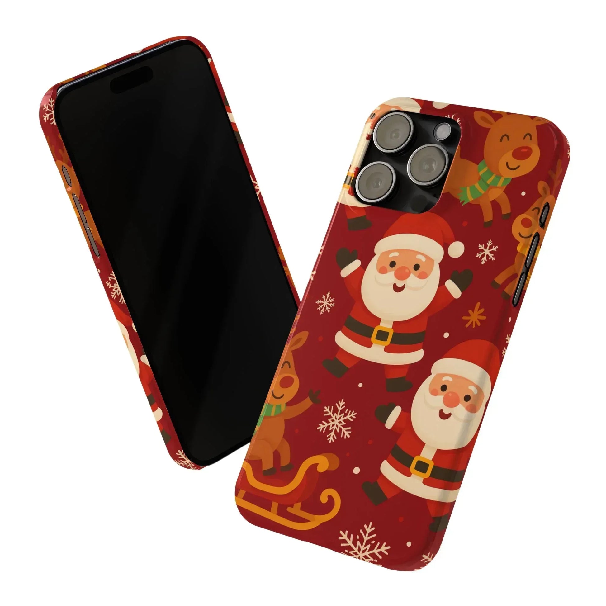 Jingle Journey Phone Case for iPhone 11-17 - KARARMDESIGN