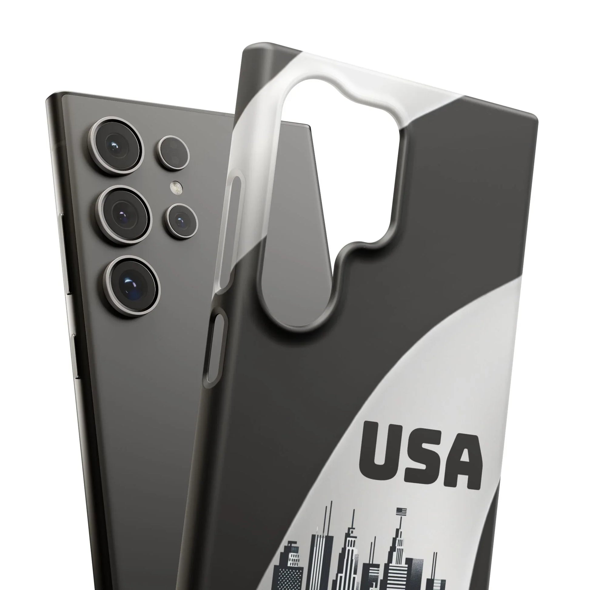 Monochrome New York City Phone Case for iPhone, Galaxy & Pixel - KARARMDESIGN