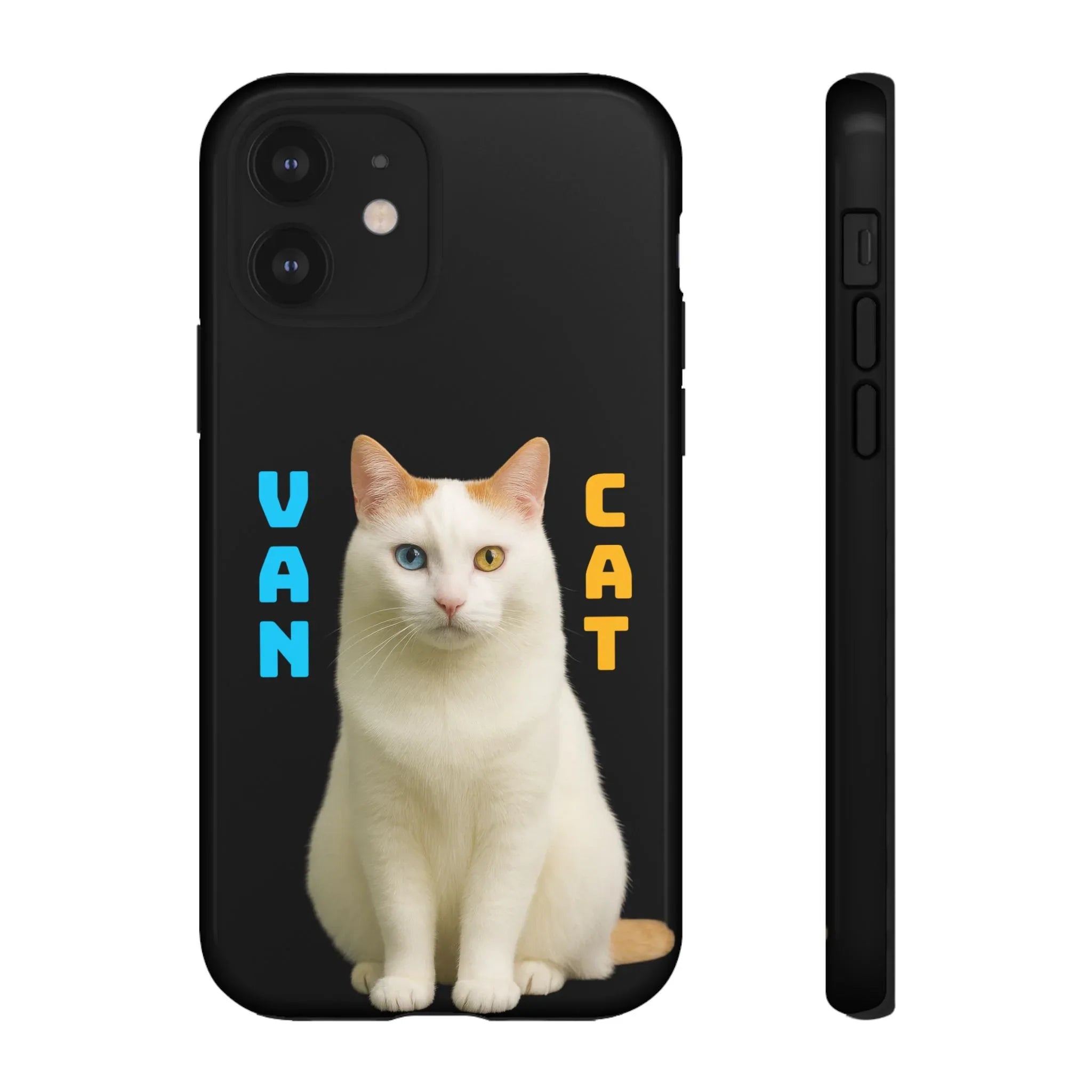 VAN CAT Phone Case for iPhone 8-17 and Galaxy S20-S25 - KARARMDESIGN