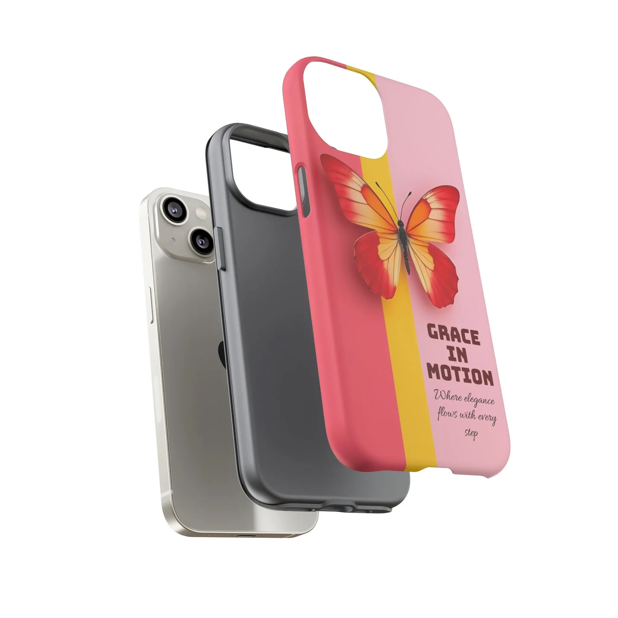 Grace in Motion – Elegant Phone Case for iPhone, Galaxy & Pixel - KARARMDESIGN