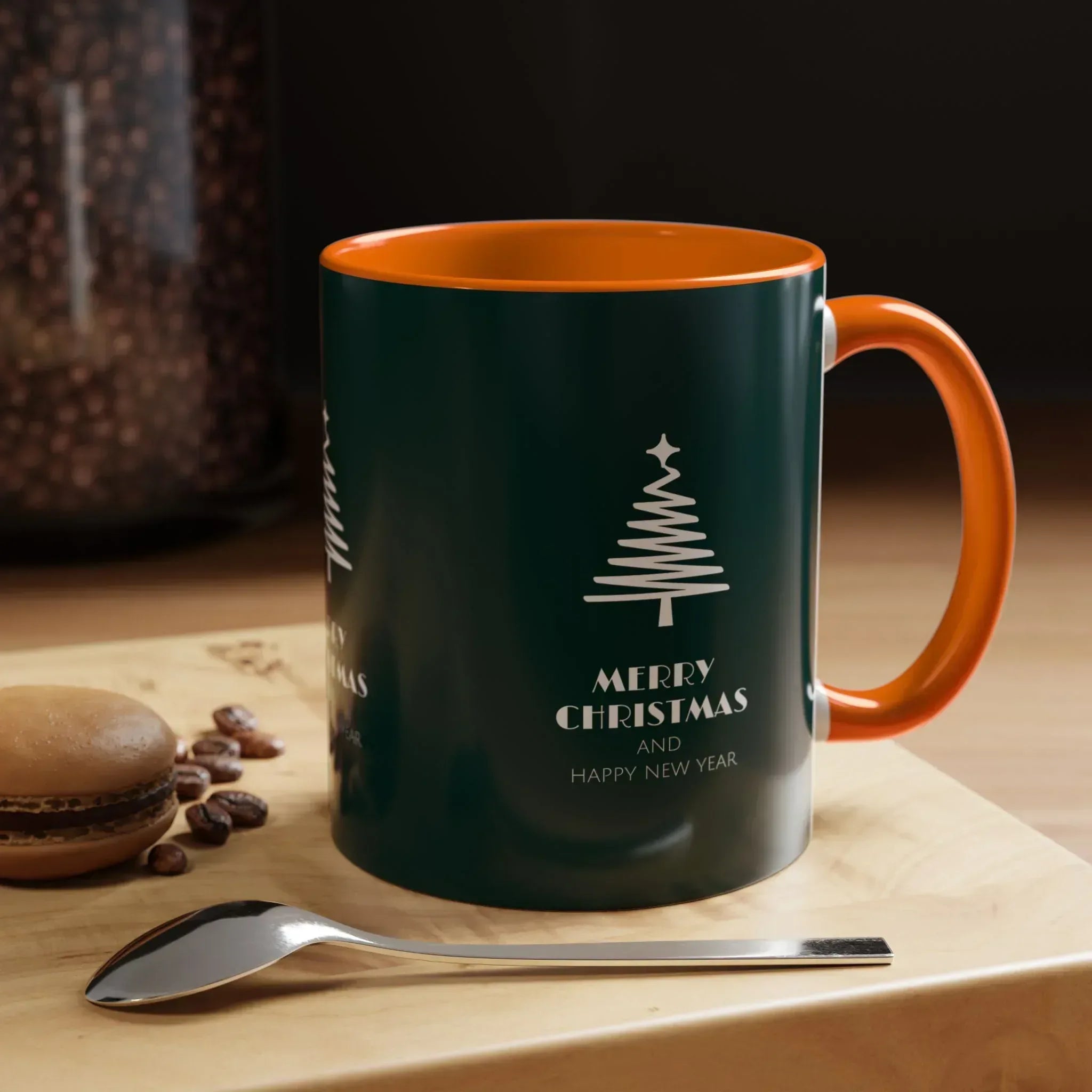 Holiday Mug - Accent Coffee Mug (11, 15oz) - KARARMDESIGN
