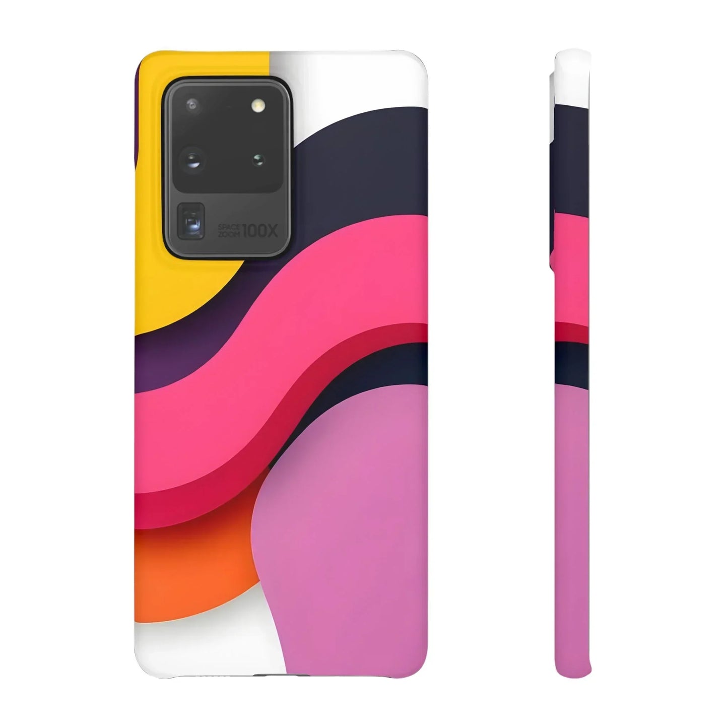 Abstract Phone Case for iPhone 7-16 and Samsung Galaxy S10-S25 Models - KarArmDesign