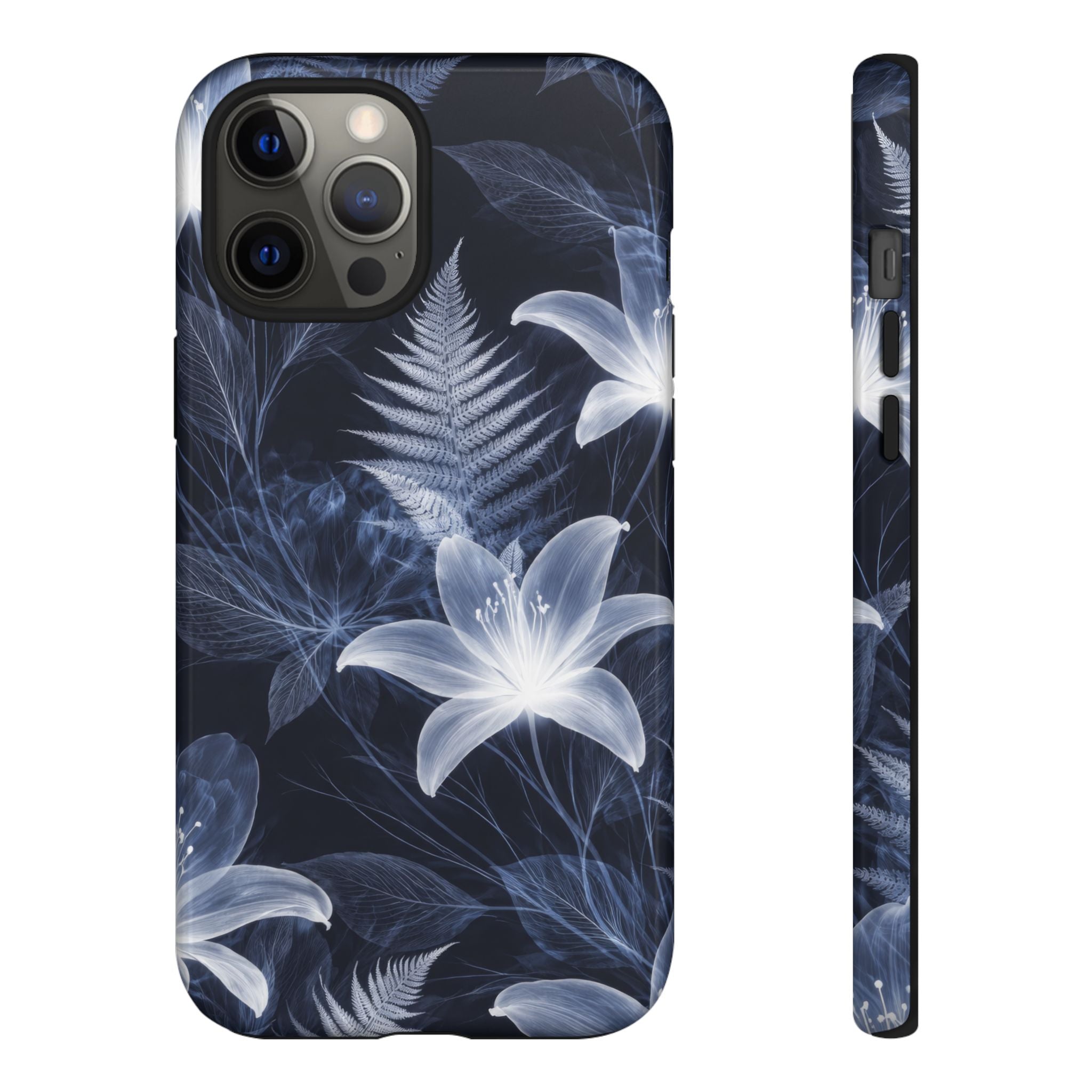 Moonlight Garden Phone Case for iPhone 11-17 and Galaxy S20-S26