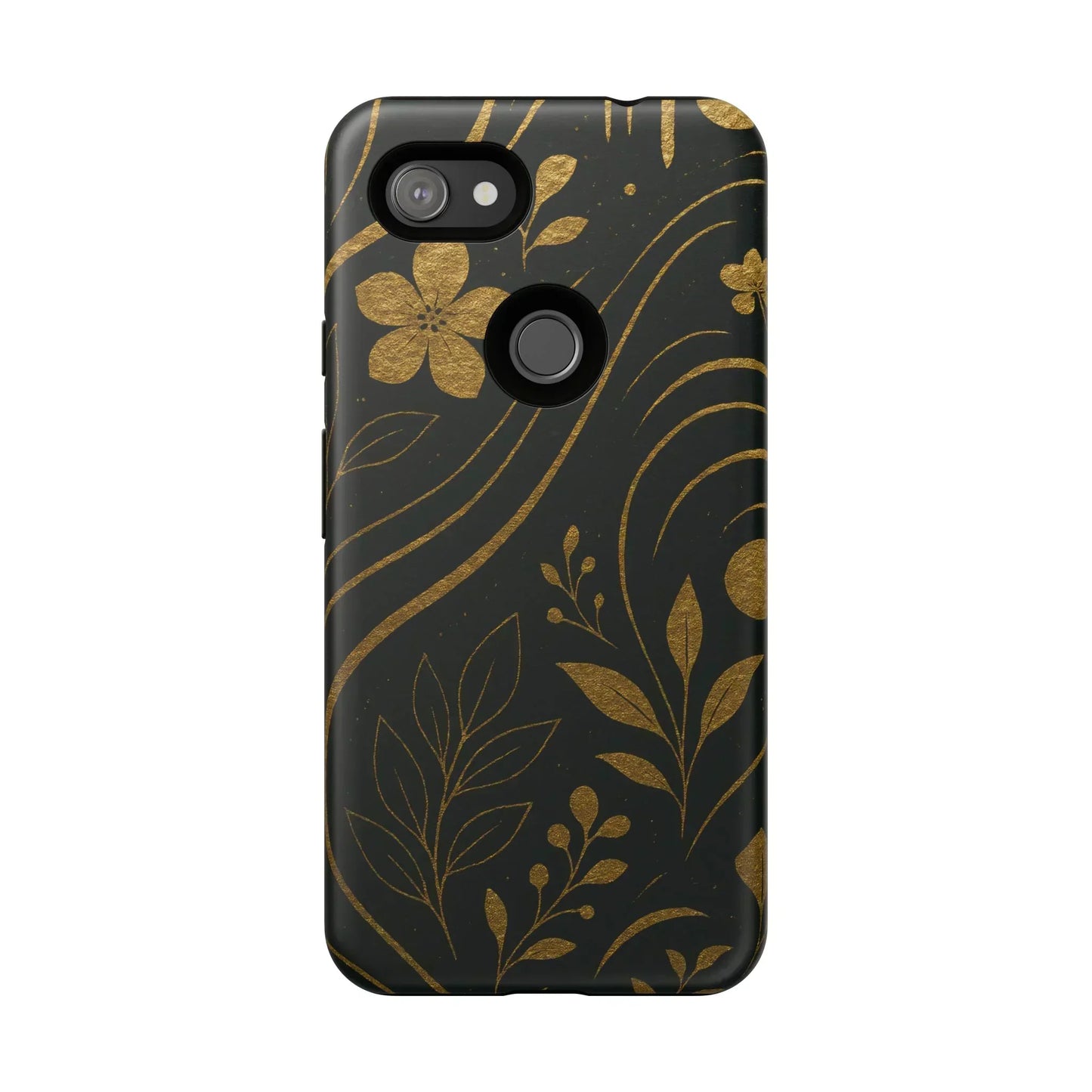 Foil Frenzy Abstract Gold Pattern Phone Case for Samsung Galaxy and Google Pixel - KarArmDesign