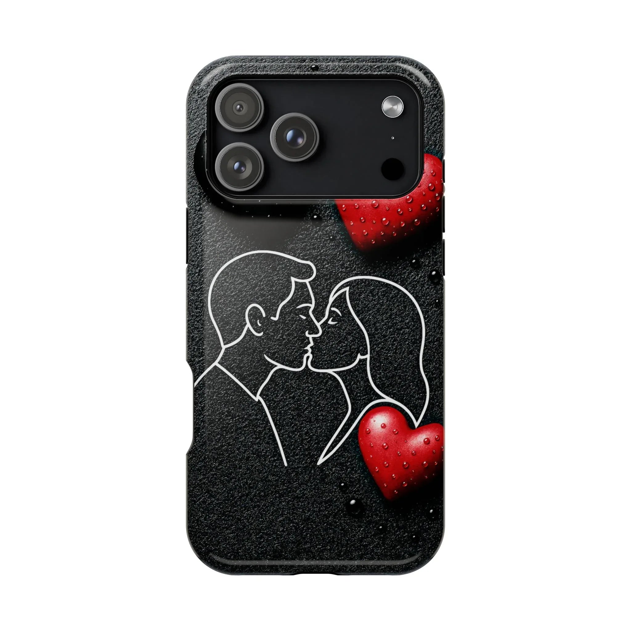 Midnight Kiss Phone Case for iPhone 13-17 - KARARMDESIGN