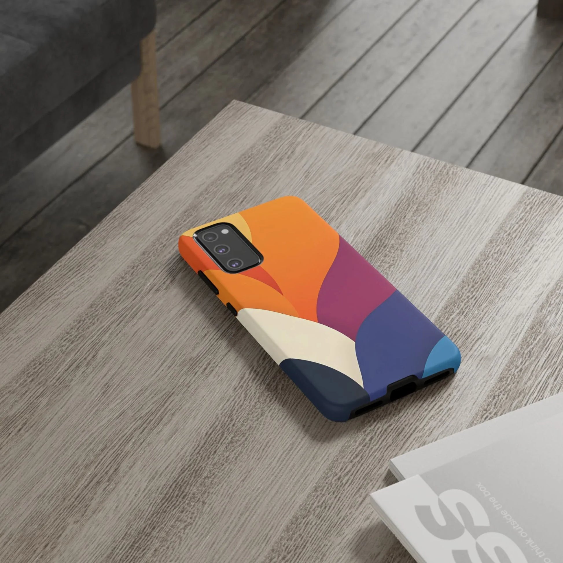 Vibrant Abstract Design Phone Case for iPhone and Galaxy - KARARMDESIGN