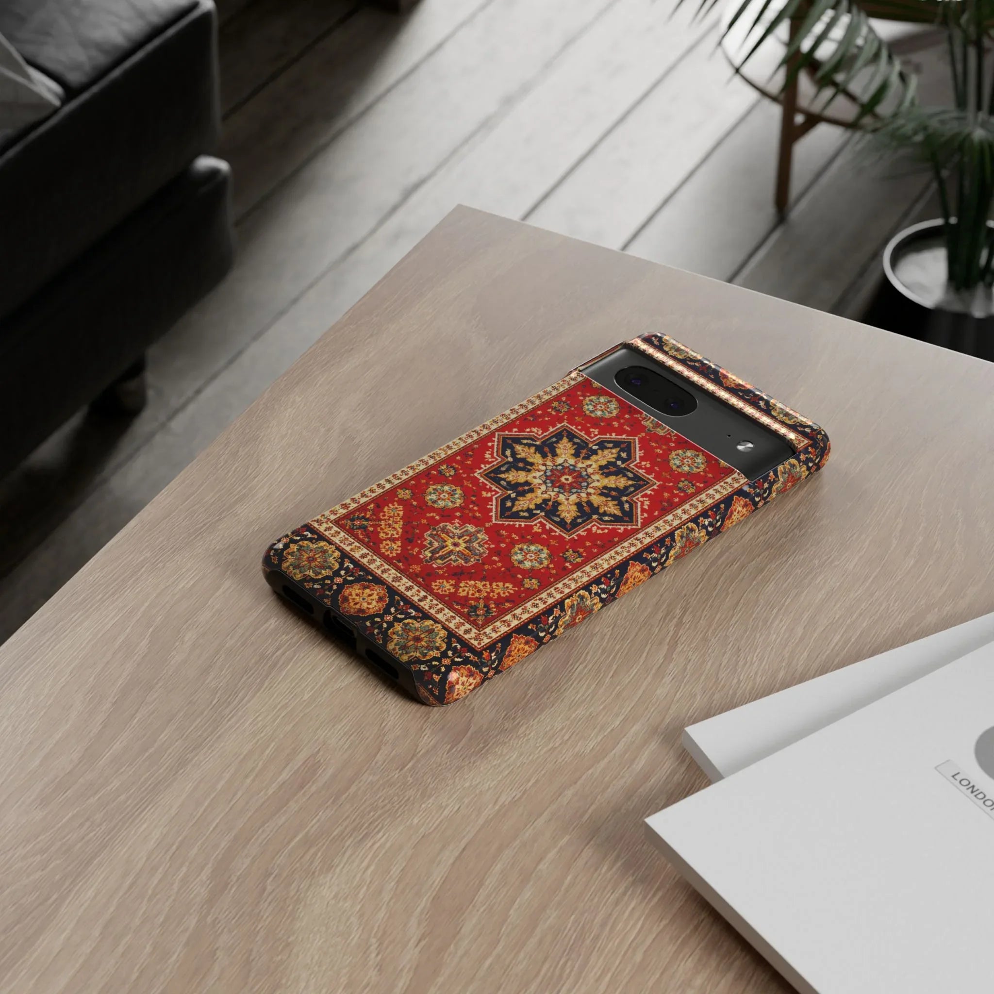 Armenian Carpet Design Phone Case for Galaxy and Pixel - KARARMDESIGN