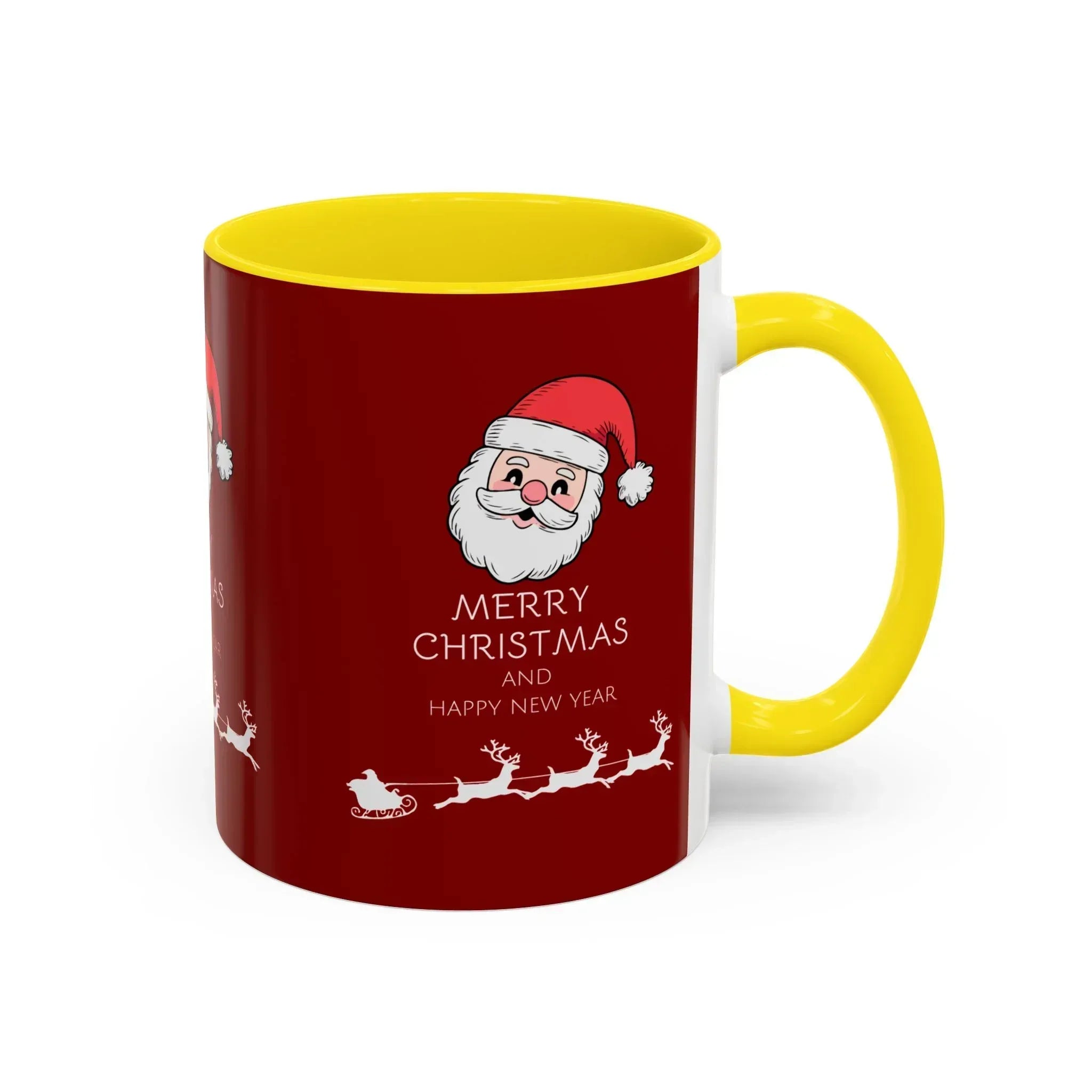 Season’s Smile – Christmas and New Year Accent Coffee Mug (11, 15oz) - KARARMDESIGN