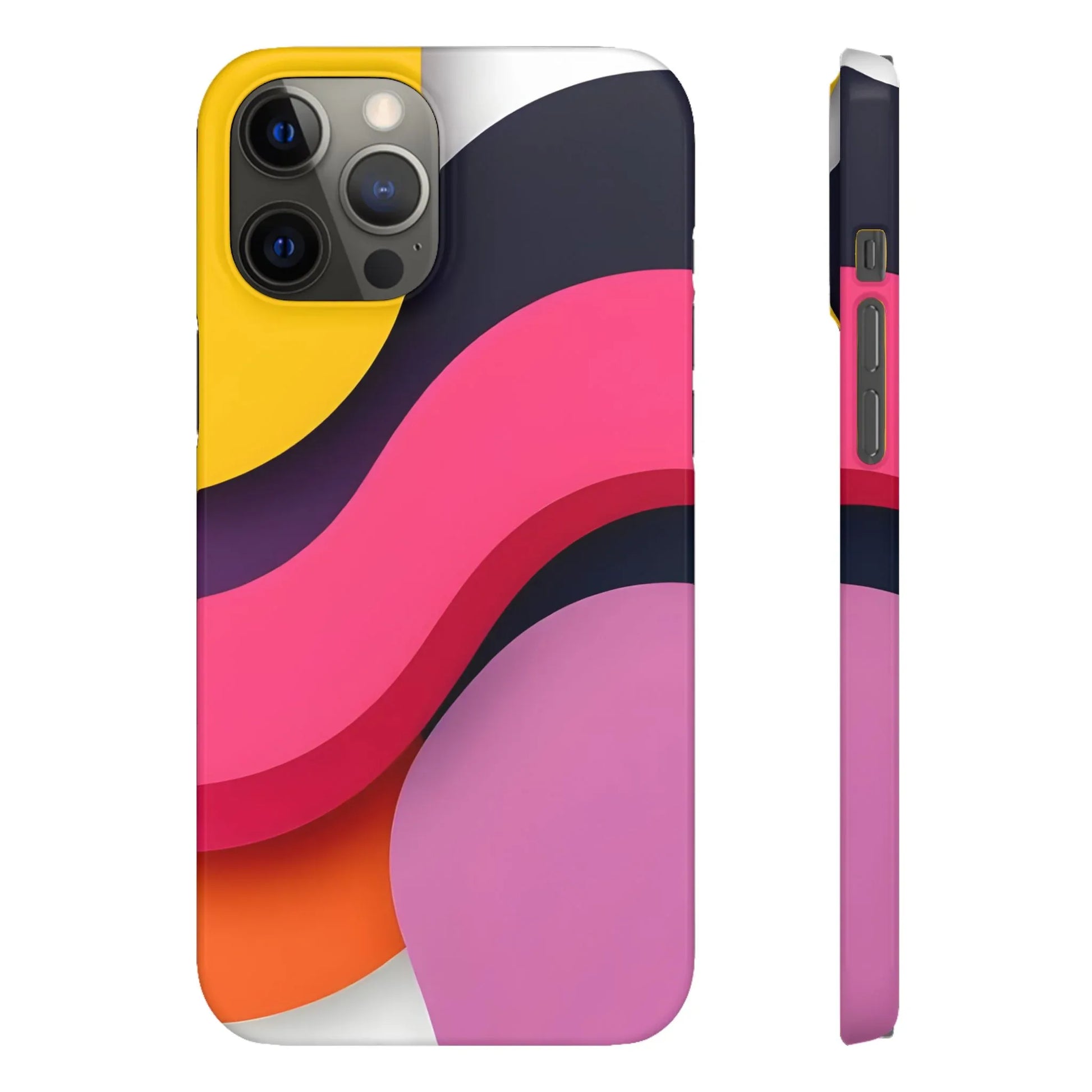 Abstract Phone Case for iPhone 11-17 and Galaxy S20-S25 - KARARMDESIGN
