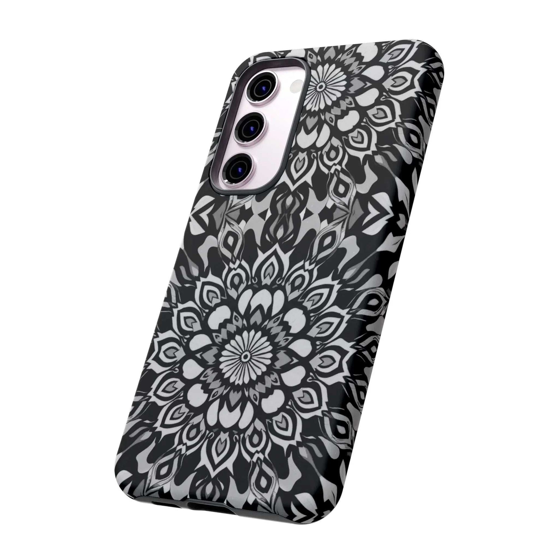 Mandala Phone Case for iPhone and Galaxy - KARARMDESIGN