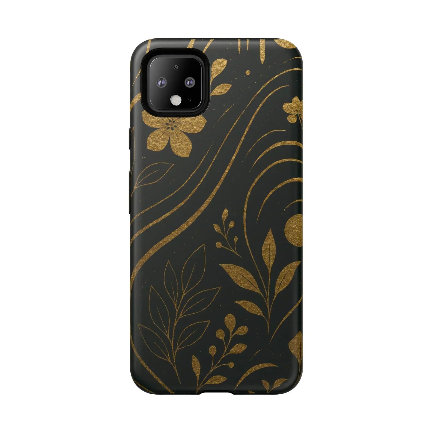Foil Frenzy Abstract Gold Pattern Phone Case for Samsung Galaxy and Google Pixel - KarArmDesign