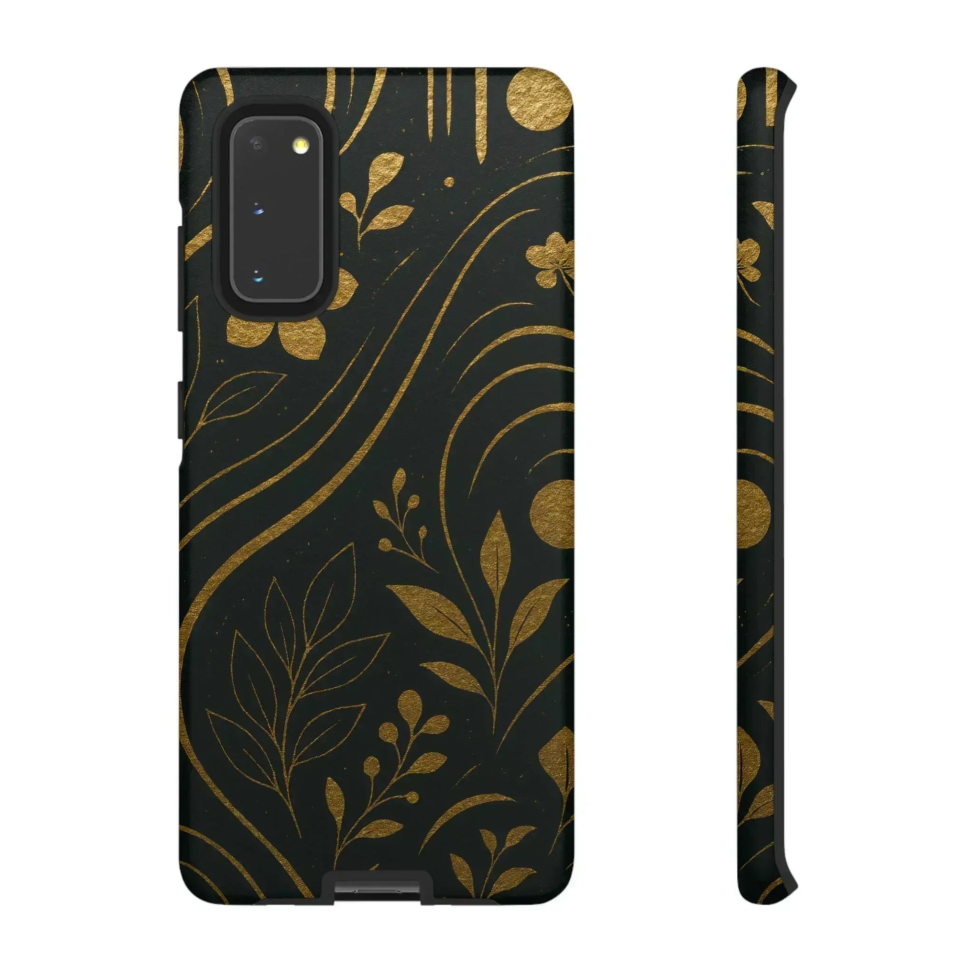 Gold Pattern Phone Case for Galaxy and Pixel - KARARMDESIGN
