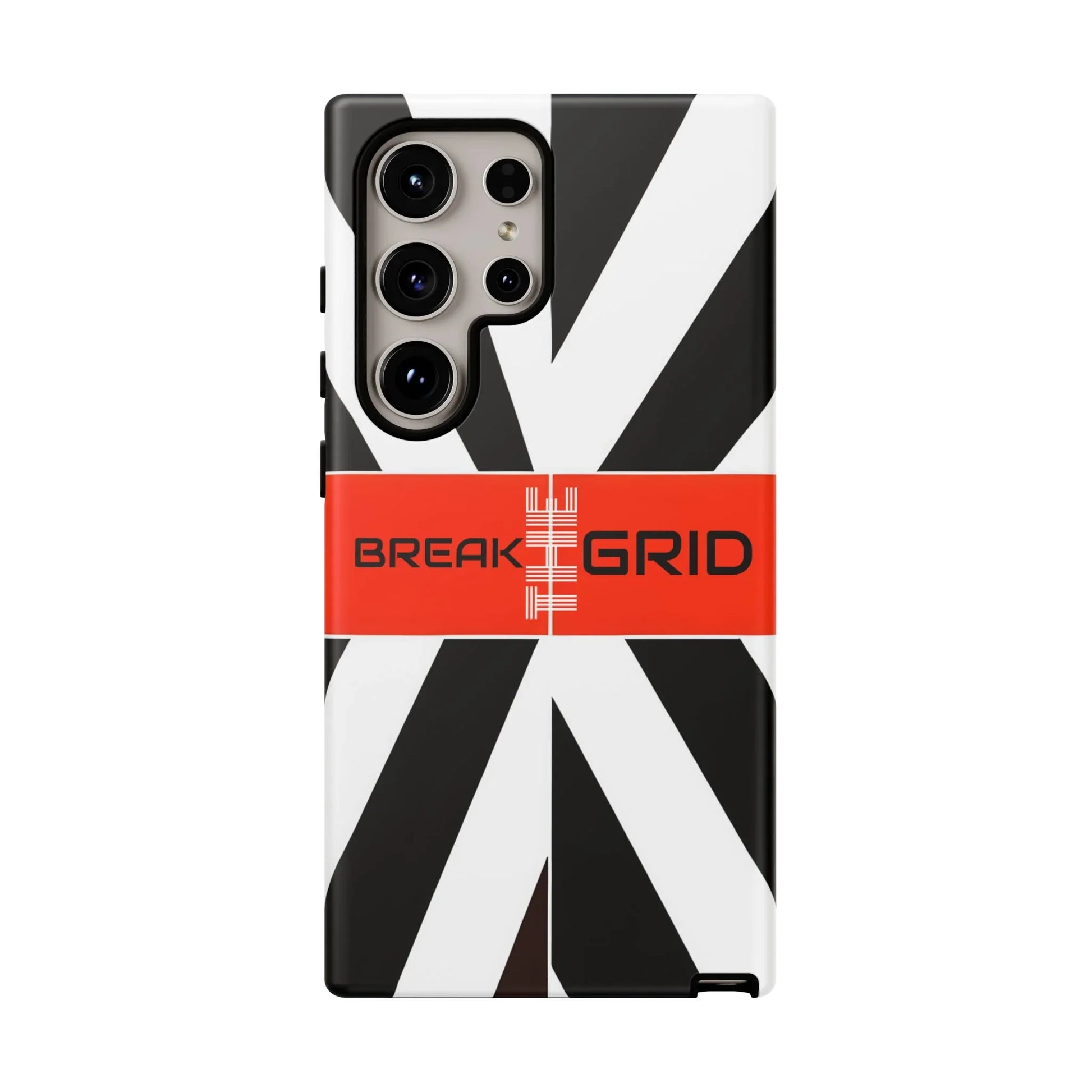 Break The Grid Phone Case for iPhone 11–16 and Galaxy S20–S25 - KARARMDESIGN