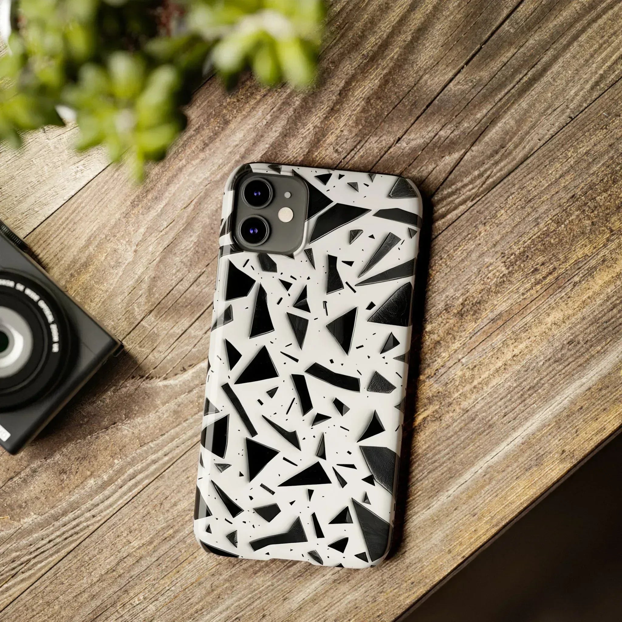 Abstract Slim Phone Case for iPhone 11-17 - KARARMDESIGN