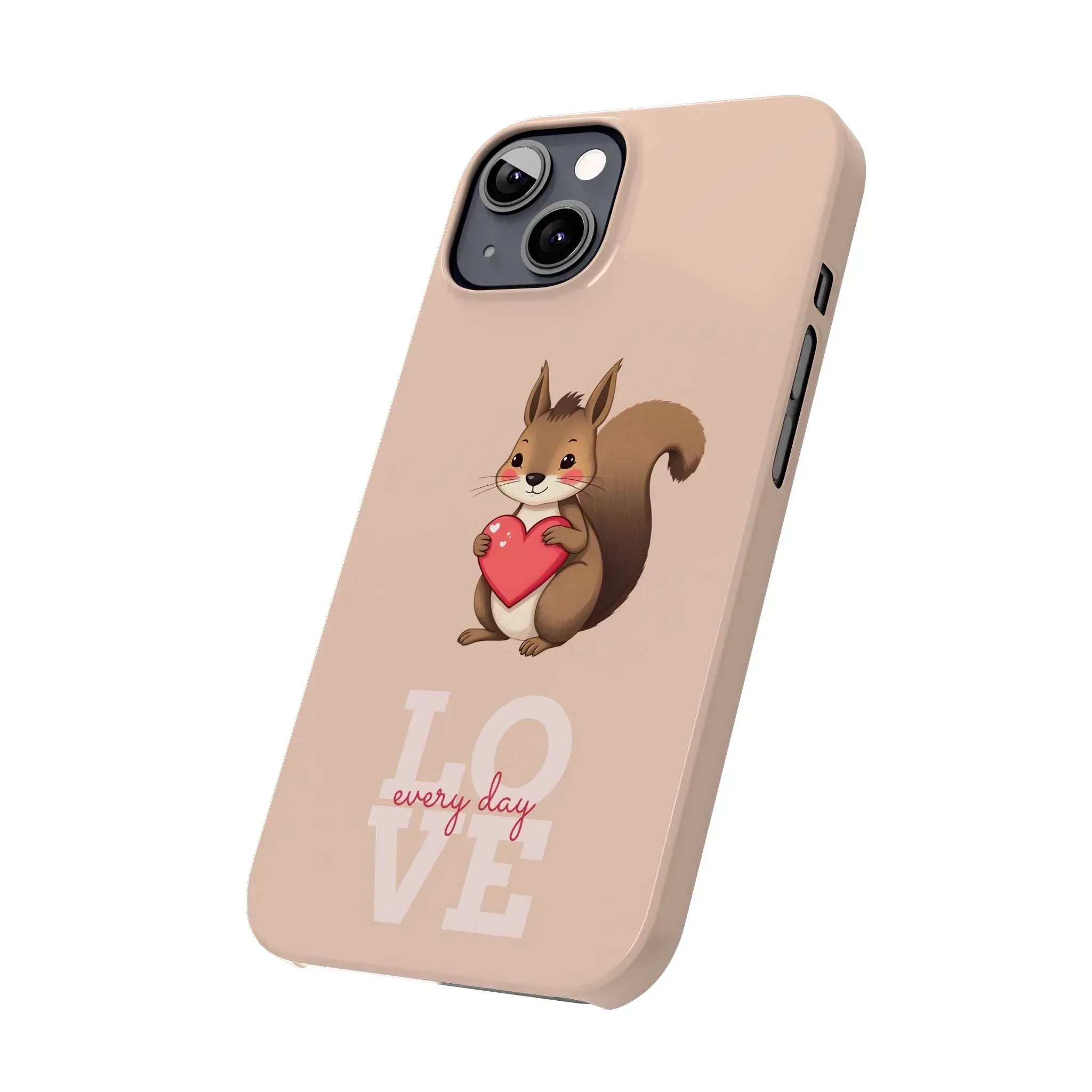 Cute Squirrel Phone Case for iPhone 11-17 - KARARMDESIGN
