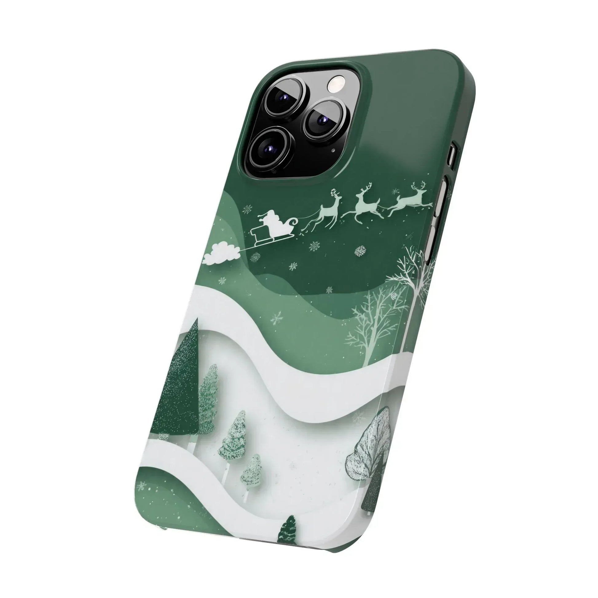 Evergreen Forest Phone Case for iPhone 11–17 - KARARMDESIGN