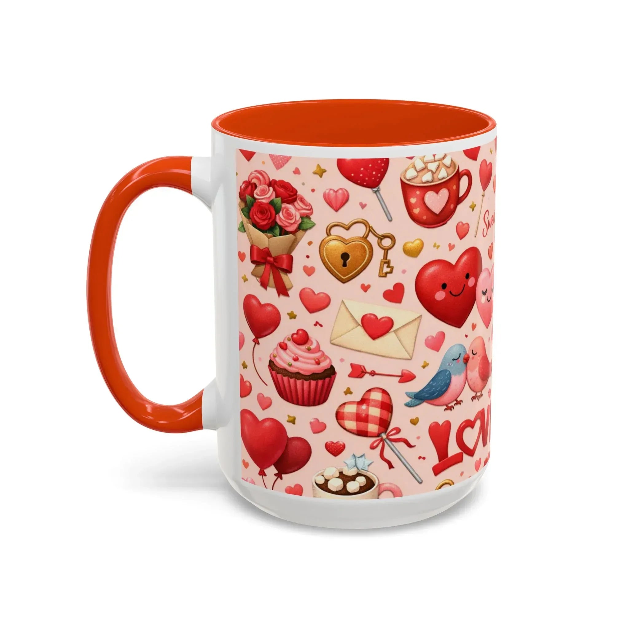 Sweetheart Love Mug - Colorful Mugs (11oz, 15oz) - KARARMDESIGN