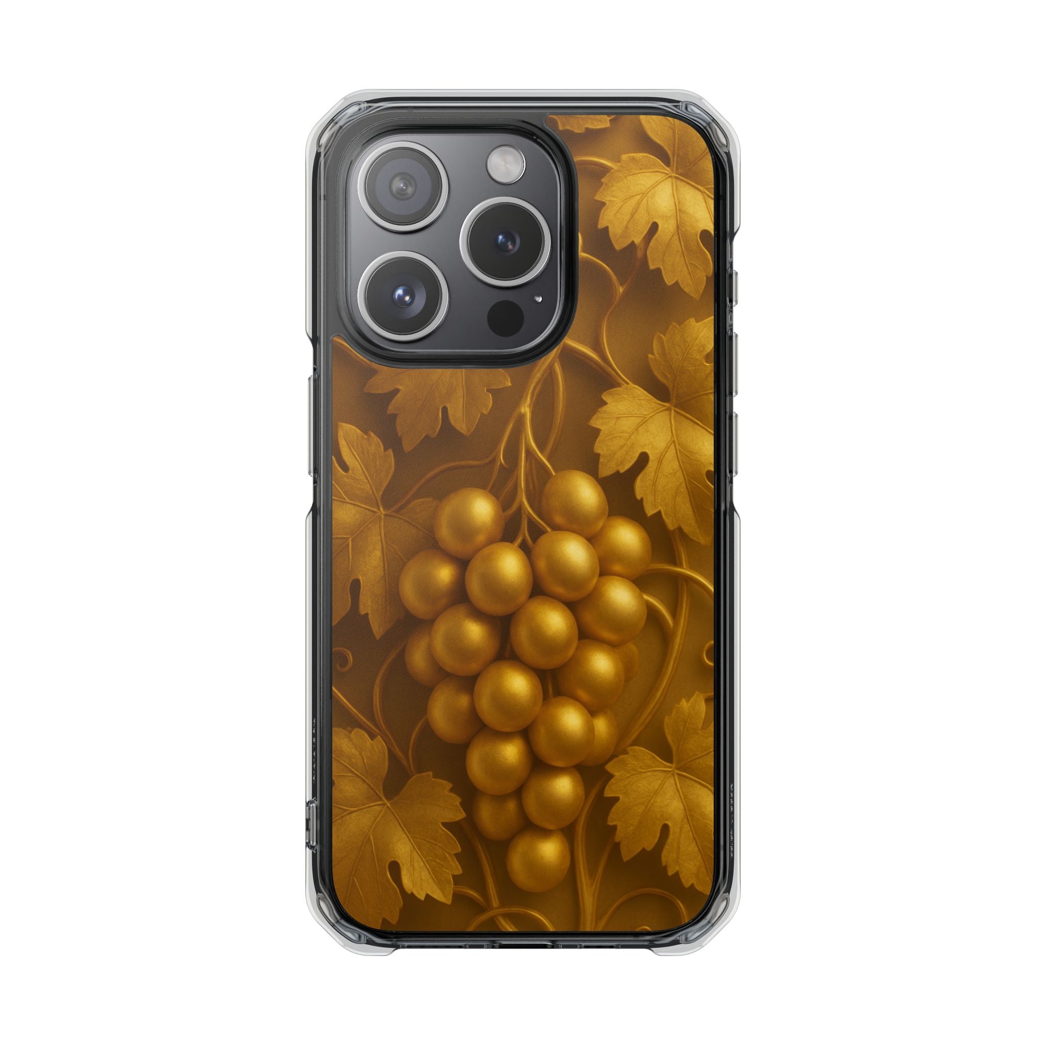 Golden Grapes Phone Case for iPhone 14-17