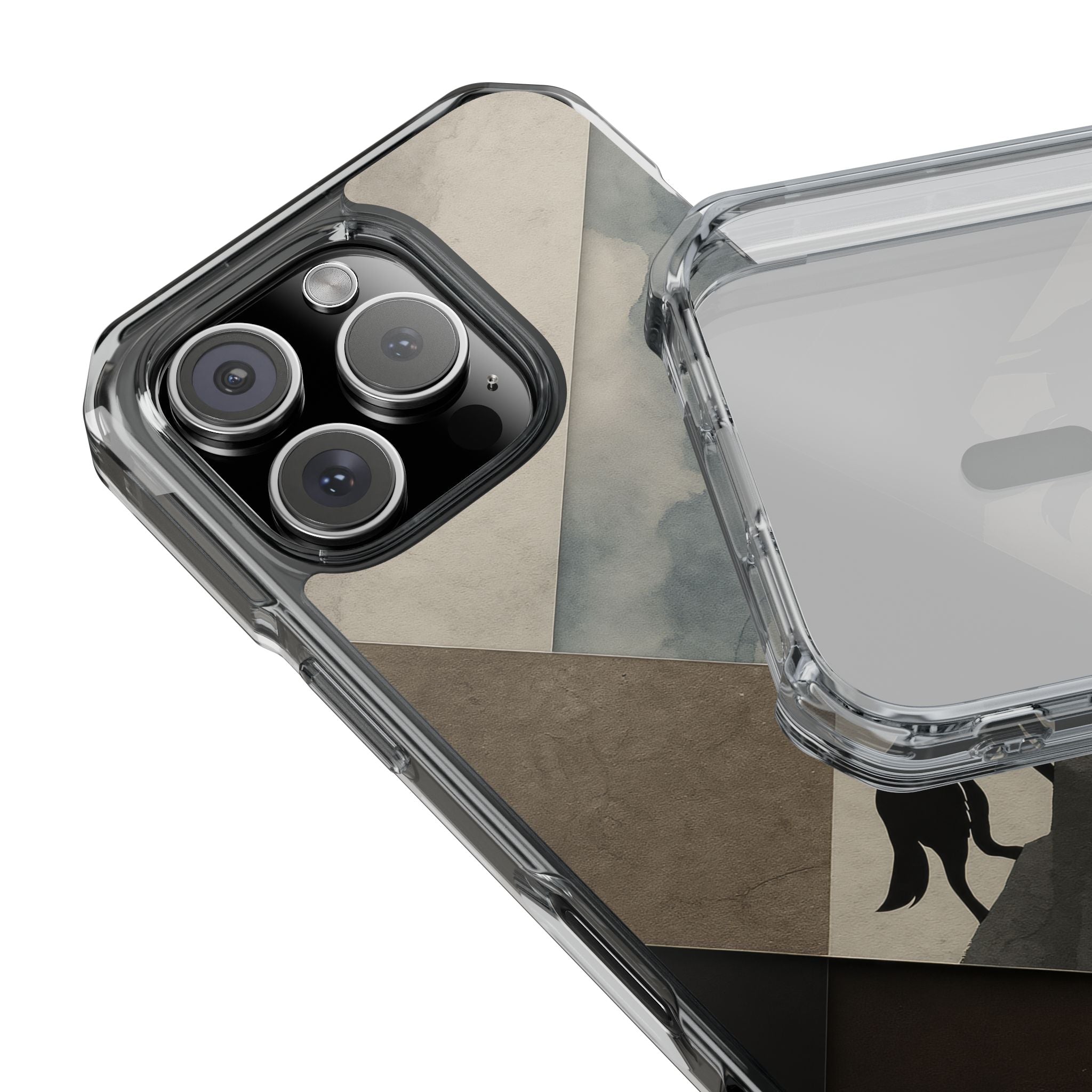 Wolf Silhouette Phone Case for iPhone 14-17