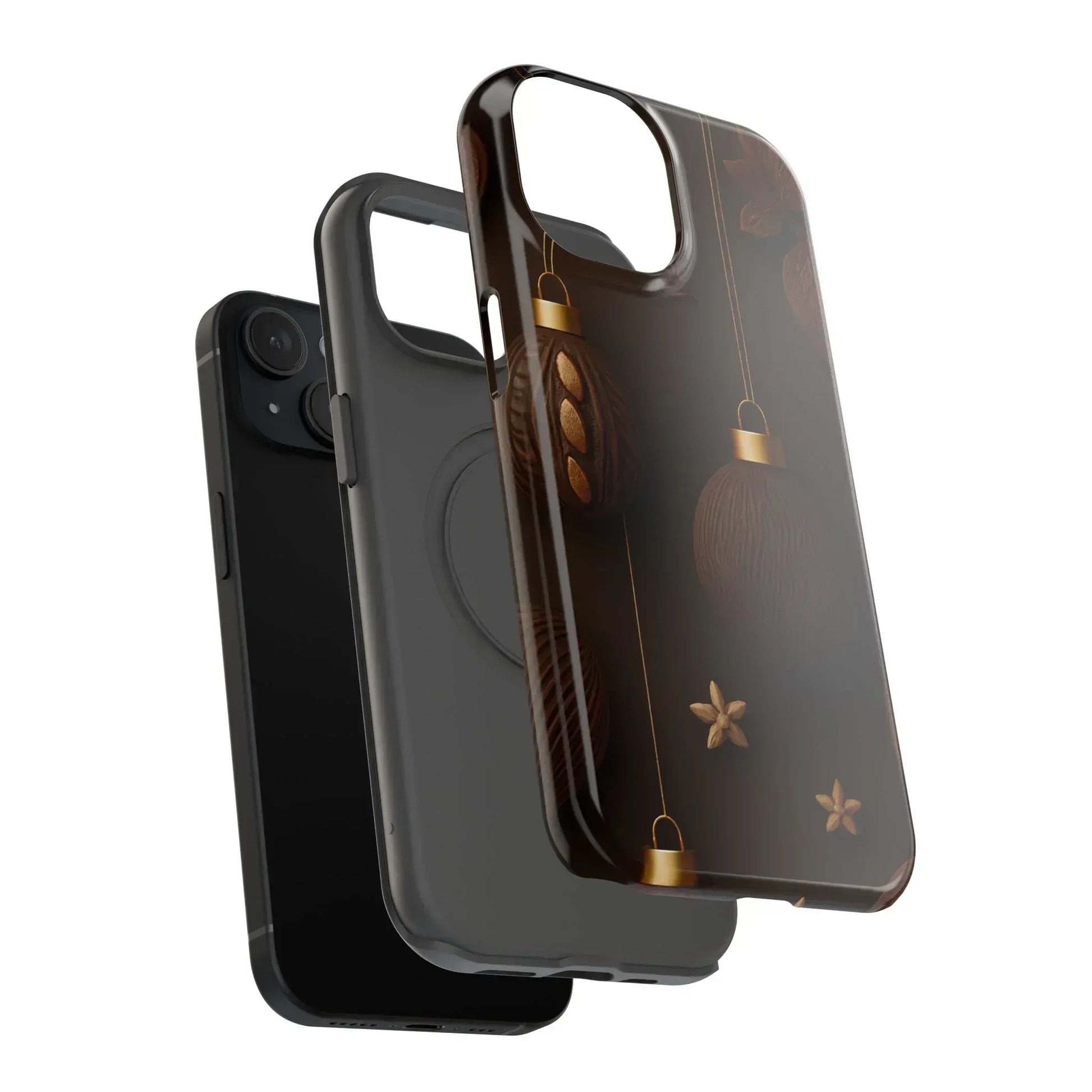 Chocolate Ornaments Phone Case for iPhone 11-17 and Galaxy S21-S22 - KARARMDESIGN