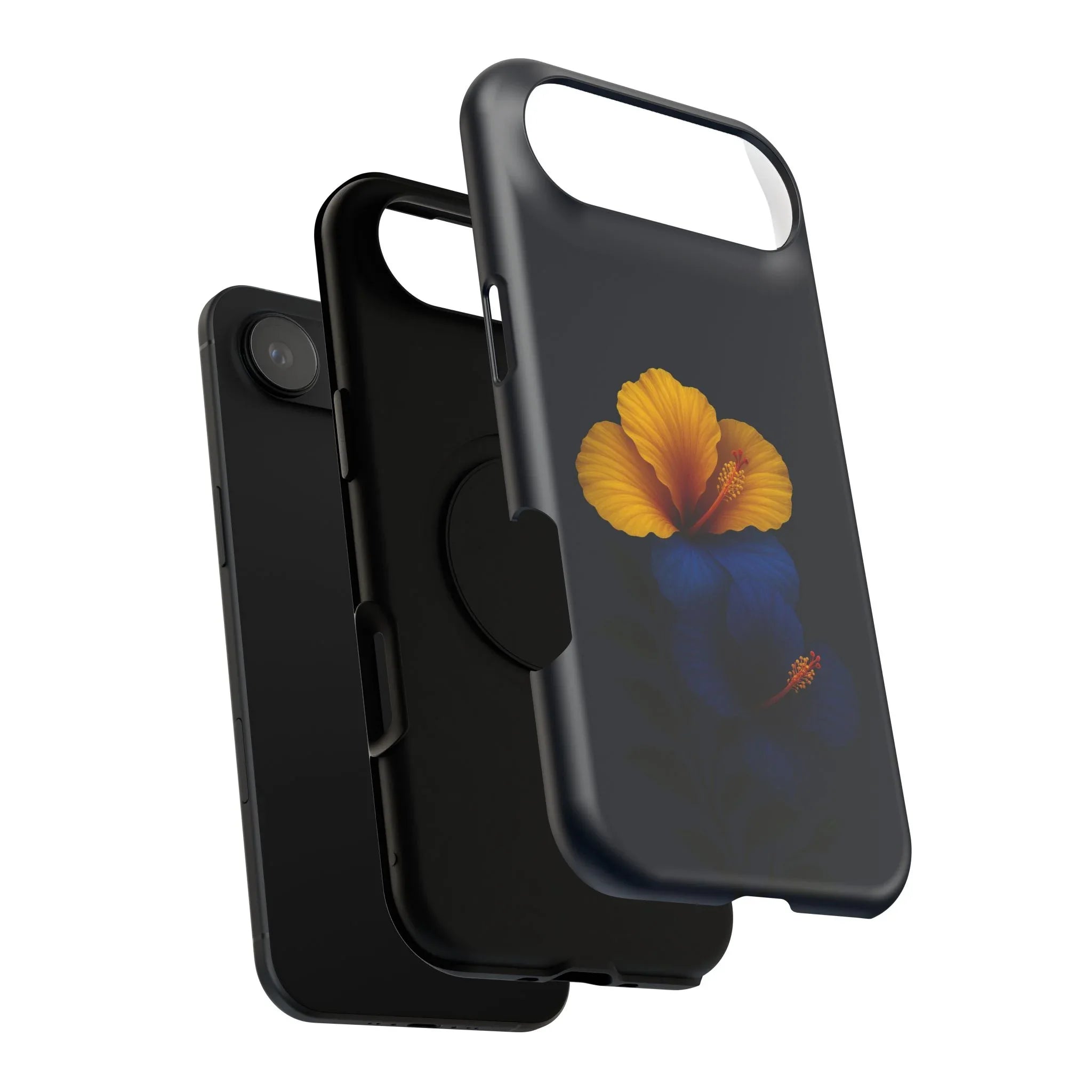 Elegant Hibiscus Phone Case for iPhone 11-17 and Galaxy S21-S22 - KARARMDESIGN