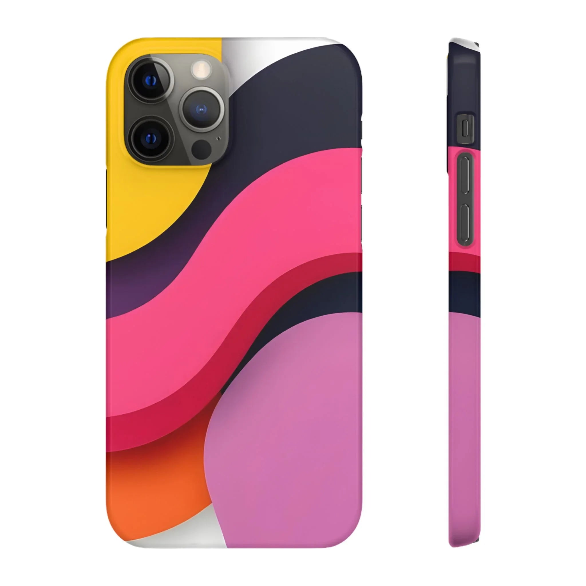 Abstract Phone Case for iPhone 11-17 and Galaxy S20-S25 - KARARMDESIGN