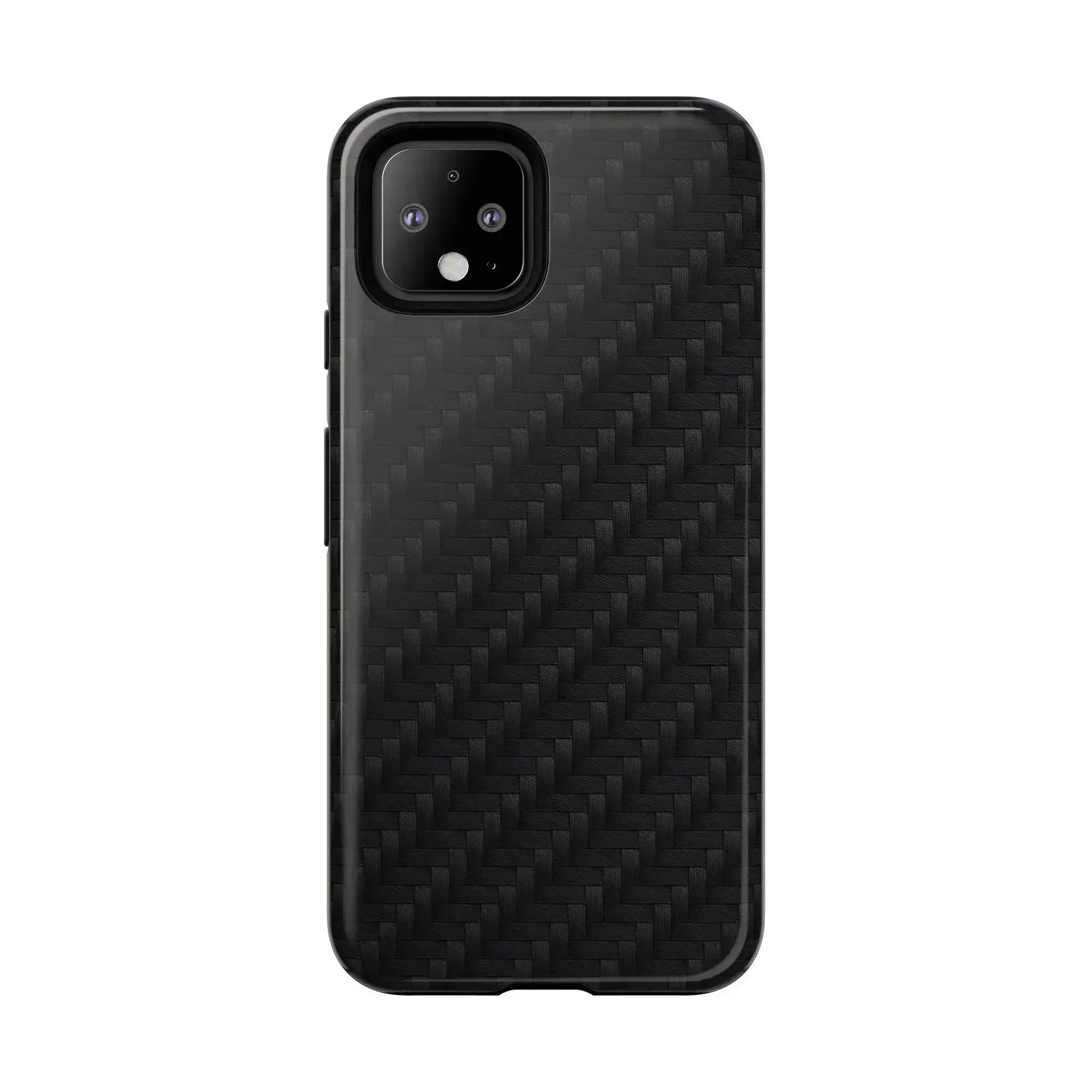 Black Carbon Phone Case for iPhone 8-16 and Google Pixel up to 9 - KARARMDESIGN