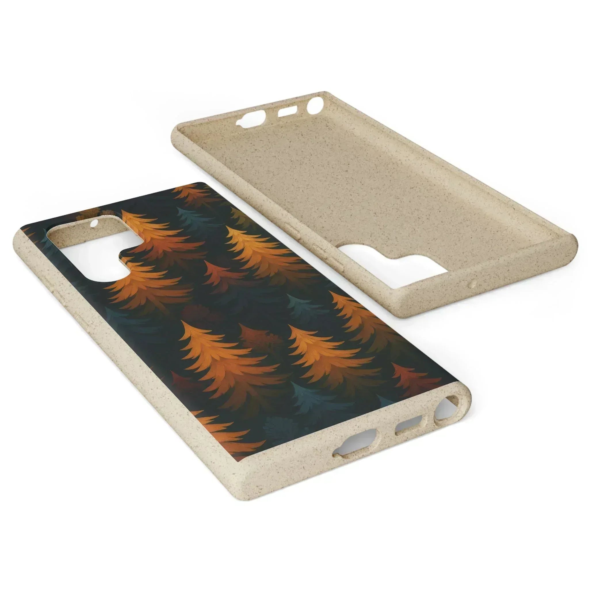 Eco Forest Biodegradable Phone Case for iPhone 11-16 and Galaxy S20-S22 - KARARMDESIGN