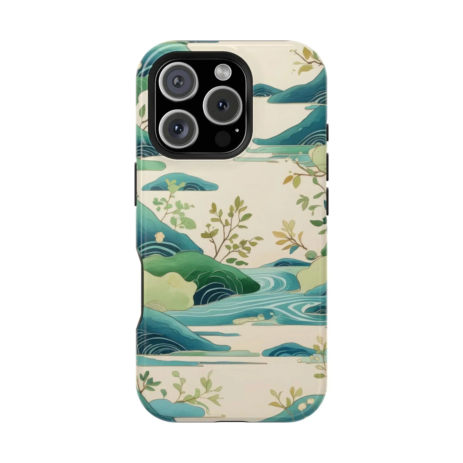 Nature Landscape Phone Case for iPhone 12-16 and Samsung Galaxy S21-S22 Models - KarArmDesign