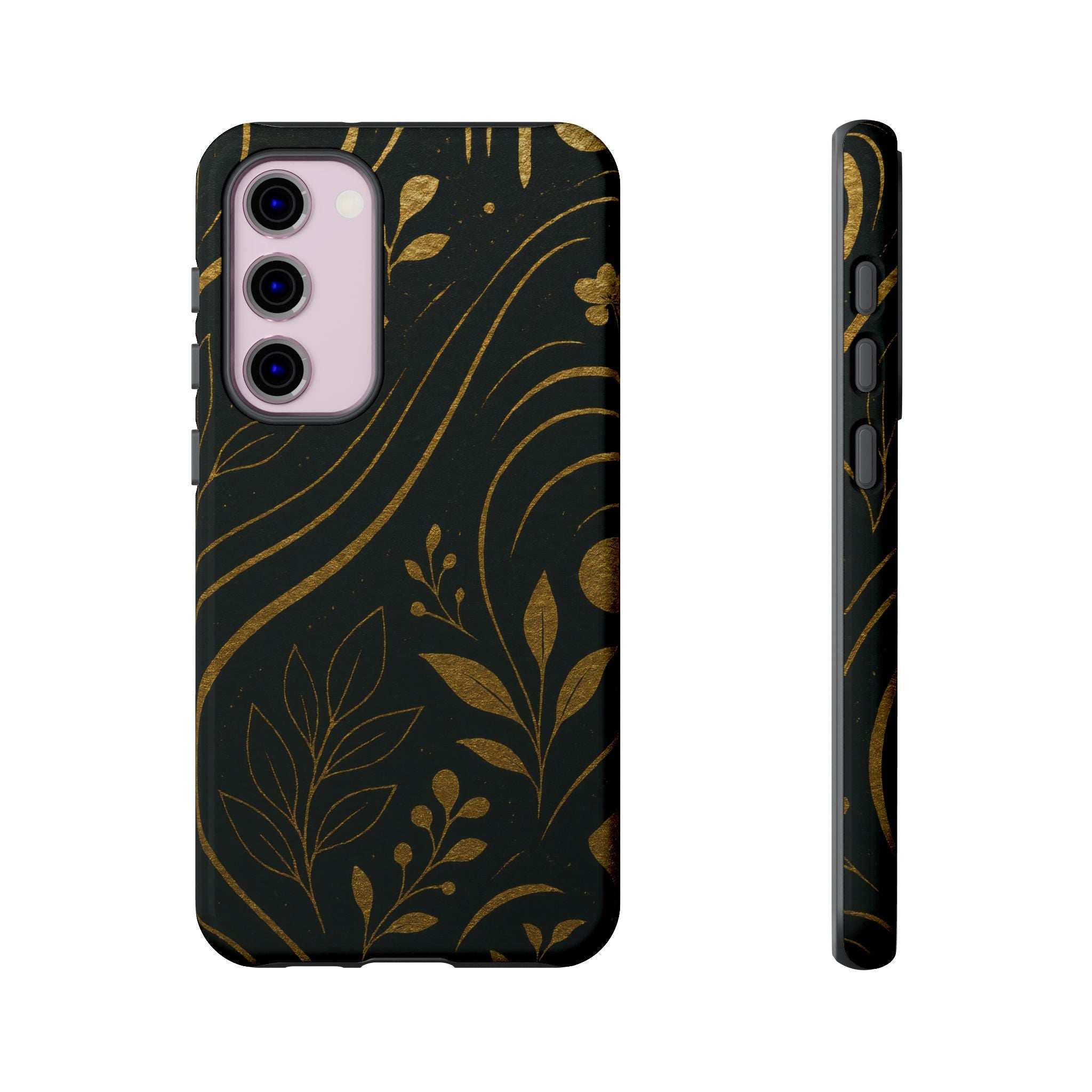 Gold Pattern Tough Phone Case for Samsung Galaxy & Google Pixel