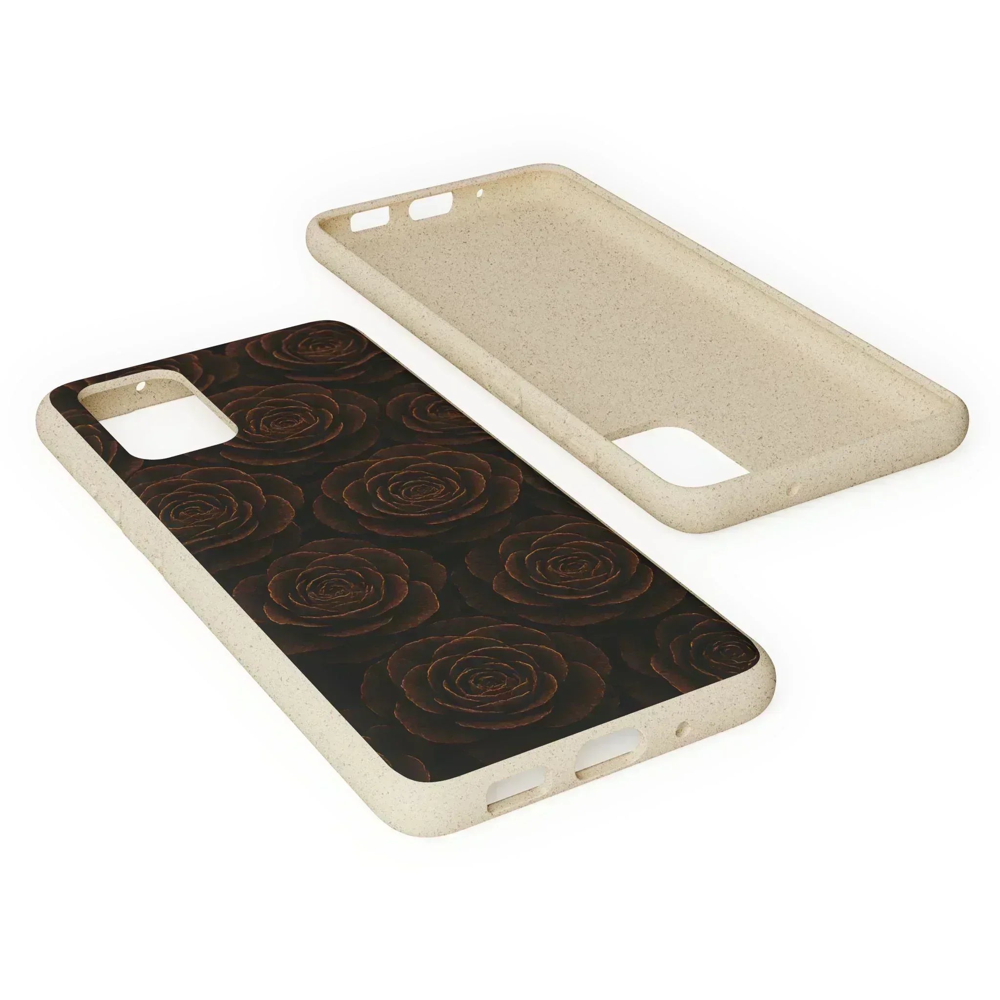 Wooden Roses Phone Case for iPhone 11-16 and Samsung Galaxy S20-S22 - KARARMDESIGN