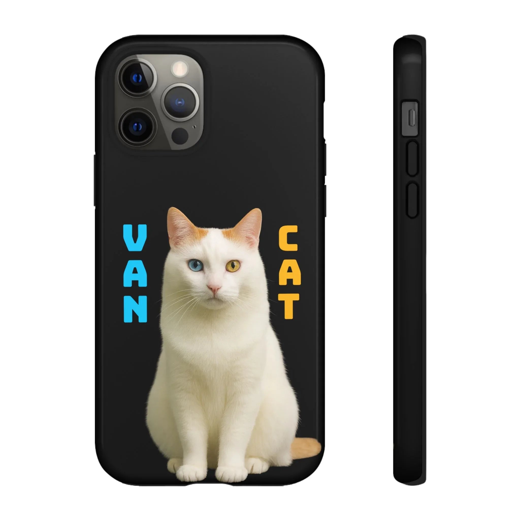 VAN CAT Phone Case for iPhone 8-17 and Galaxy S20-S25 - KARARMDESIGN