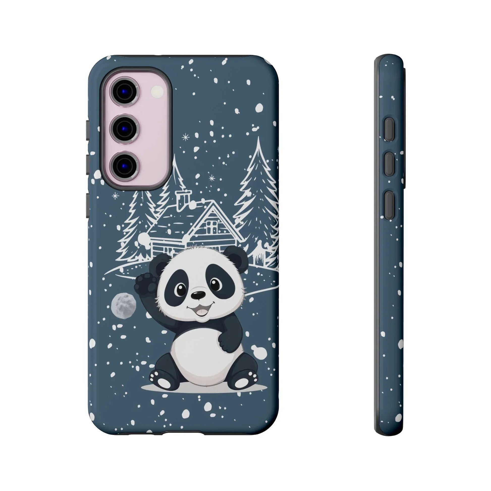 Cute Panda Phone Case for Samsung Galaxy and Google Pixel - KARARMDESIGN