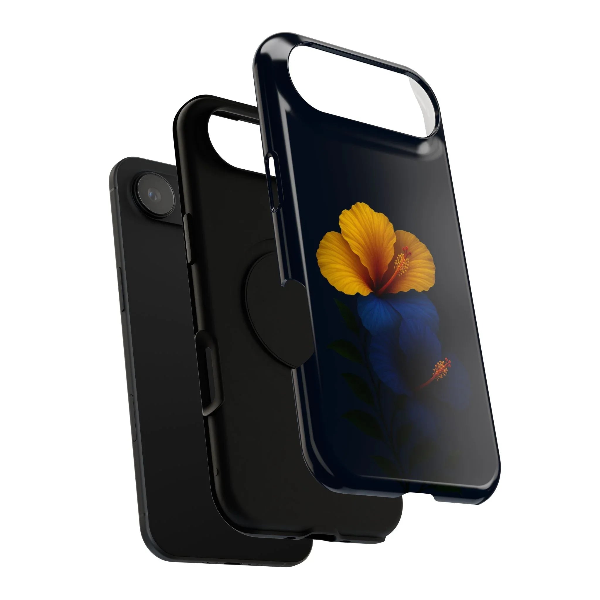Elegant Hibiscus Phone Case for iPhone 11-17 and Galaxy S21-S22 - KARARMDESIGN