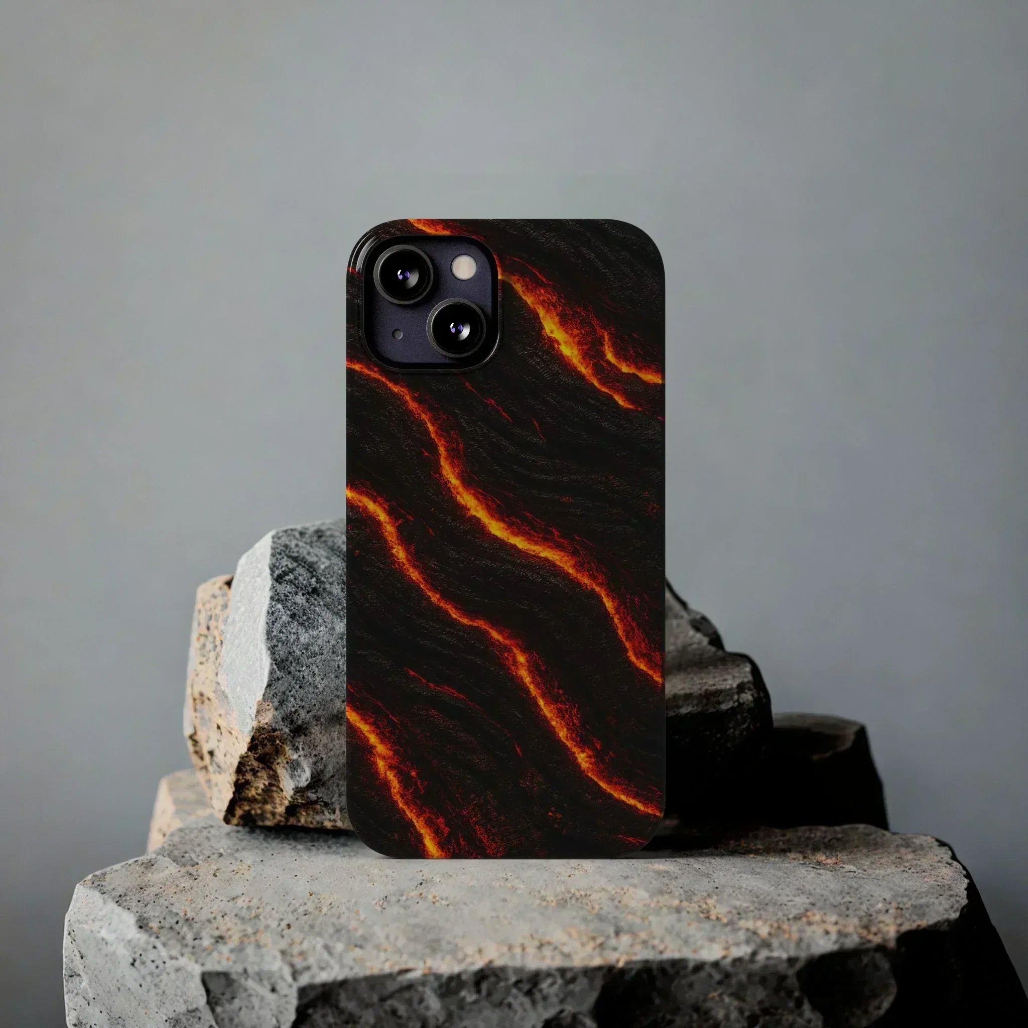 Lava Pulse Phone Case for iPhone 11-17 - KARARMDESIGN